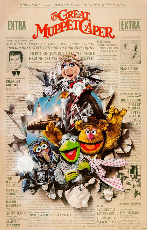 The Great Muppet Caper Movie Poster