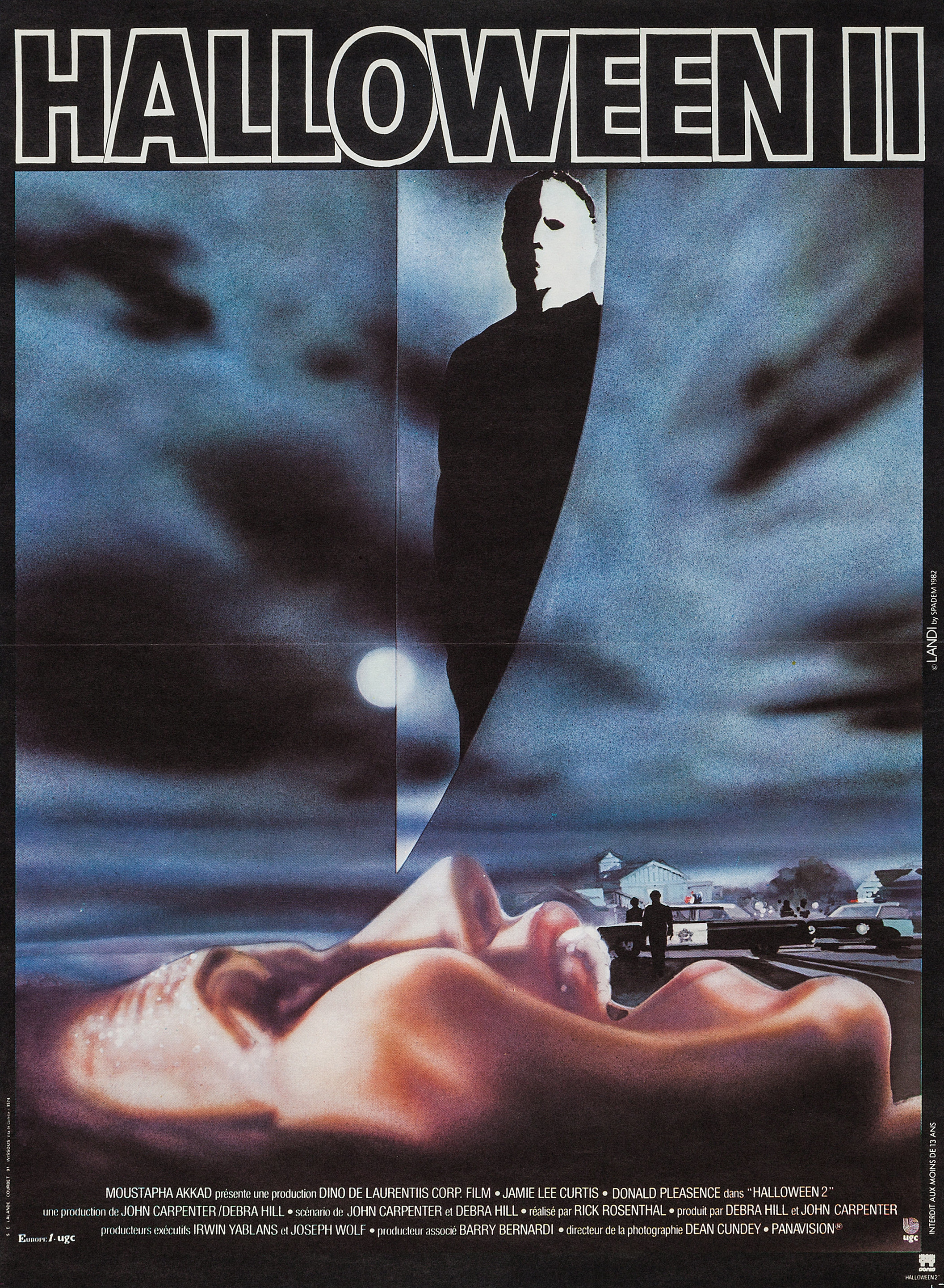 Mega Sized Movie Poster Image for Halloween II (#2 of 2)