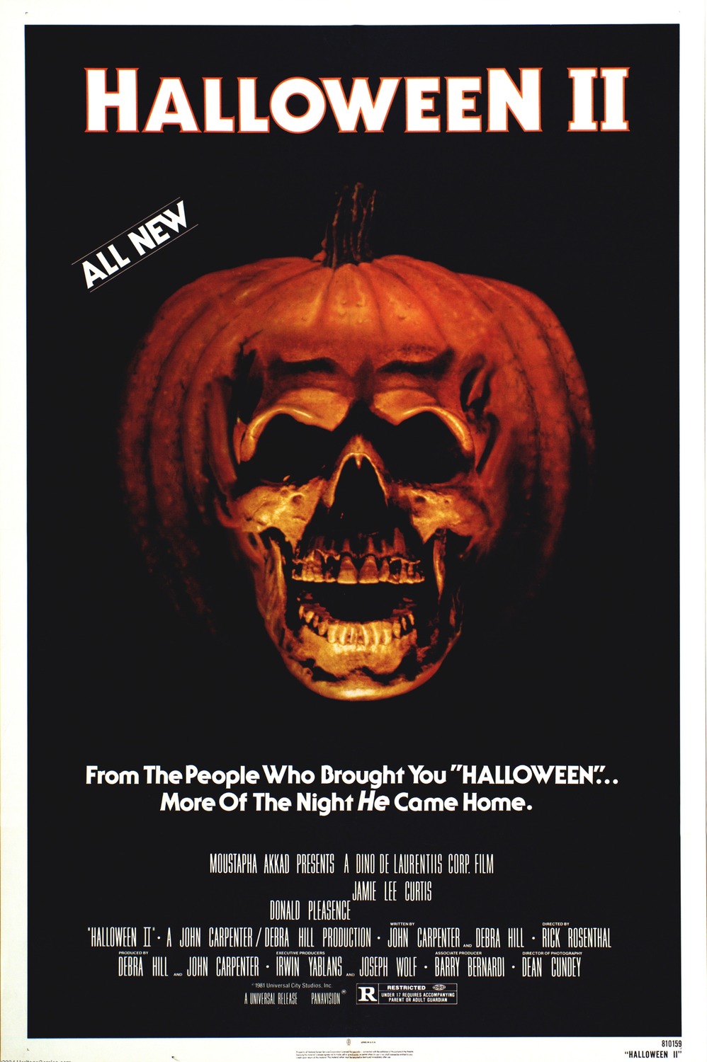 Extra Large Movie Poster Image for Halloween II (#1 of 2)