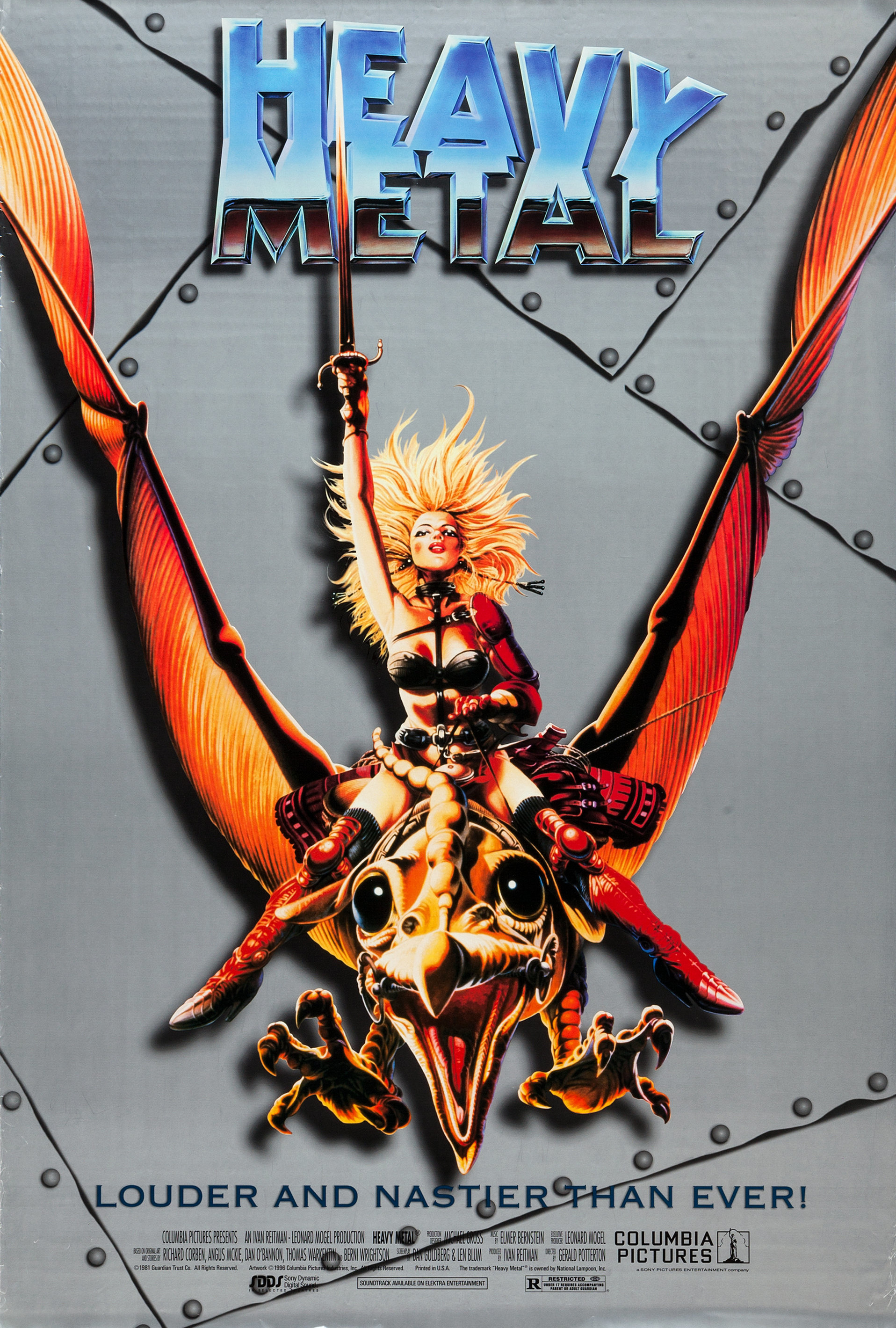 Mega Sized Movie Poster Image for Heavy Metal (#3 of 3)