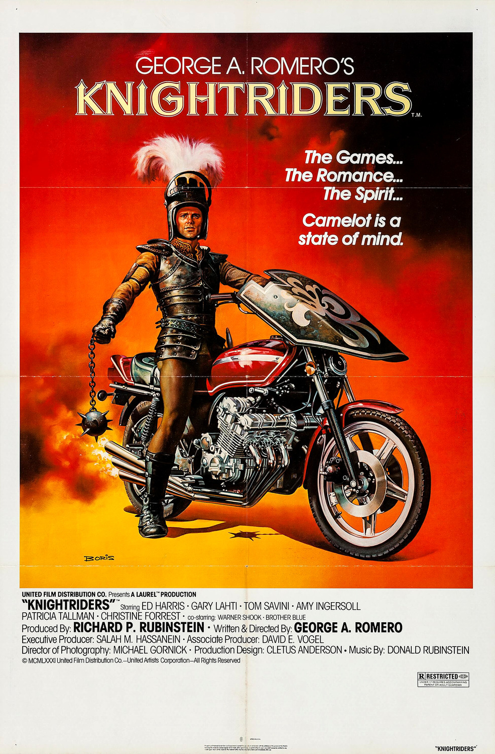 Extra Large Movie Poster Image for Knightriders (#2 of 2)