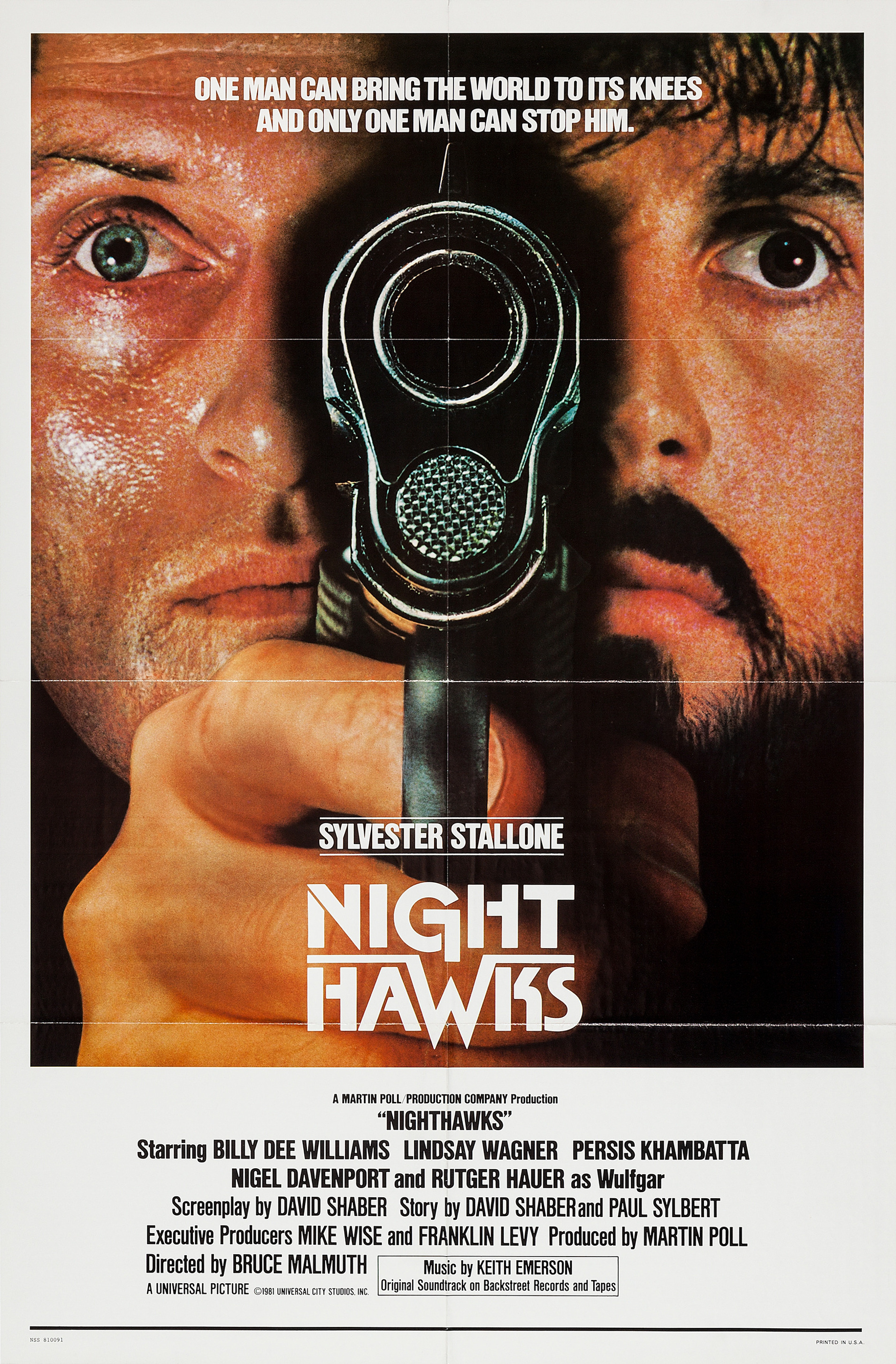 Mega Sized Movie Poster Image for Nighthawks (#2 of 5)