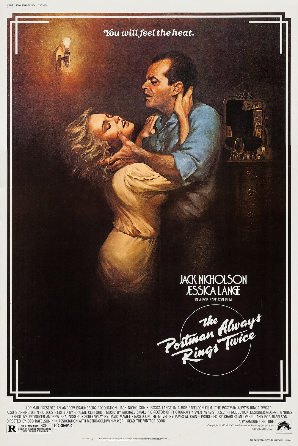 Extra Large Movie Poster Image for The Postman Always Rings Twice (#1 of 5)