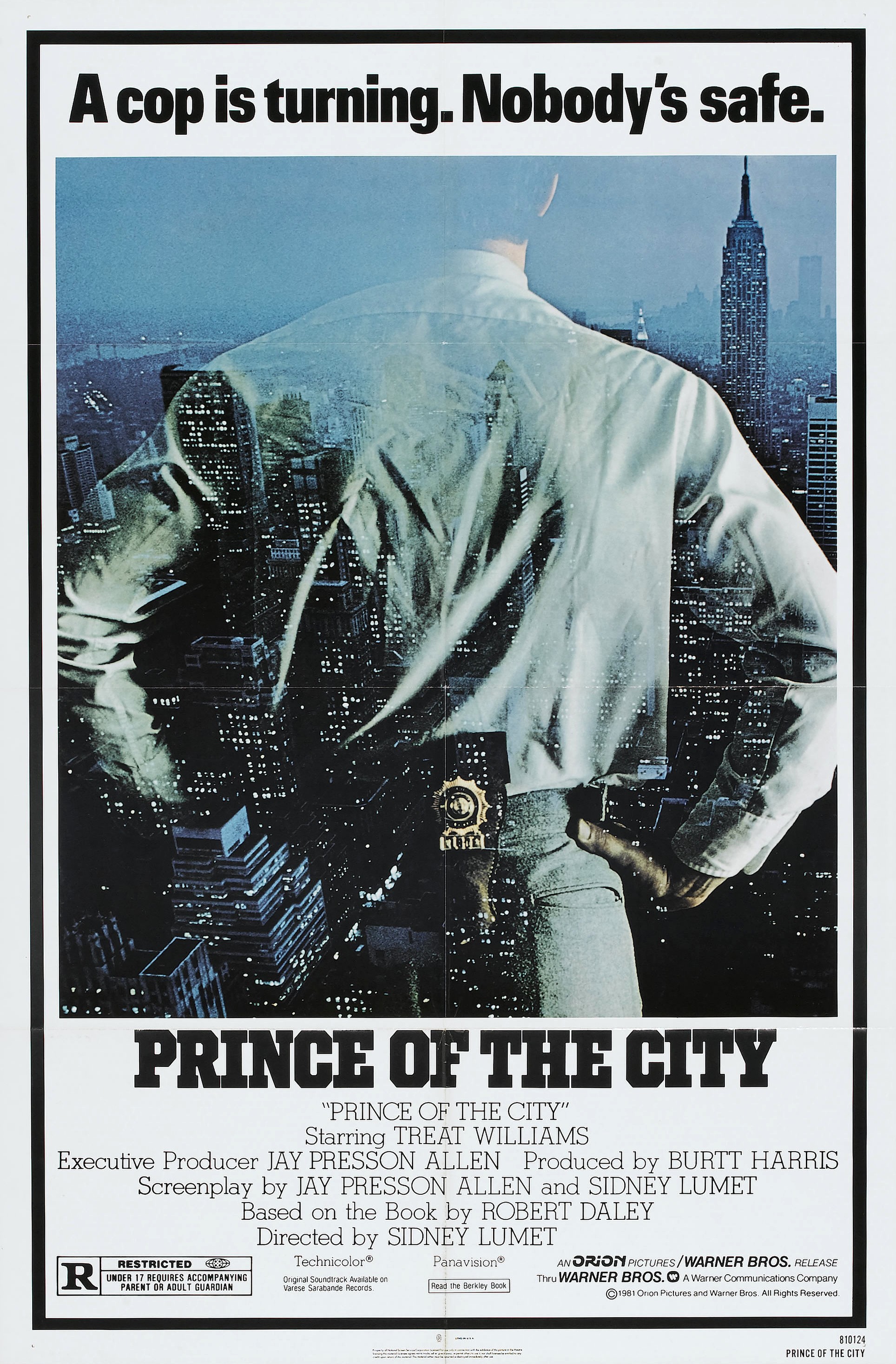 Mega Sized Movie Poster Image for Prince of the City 
