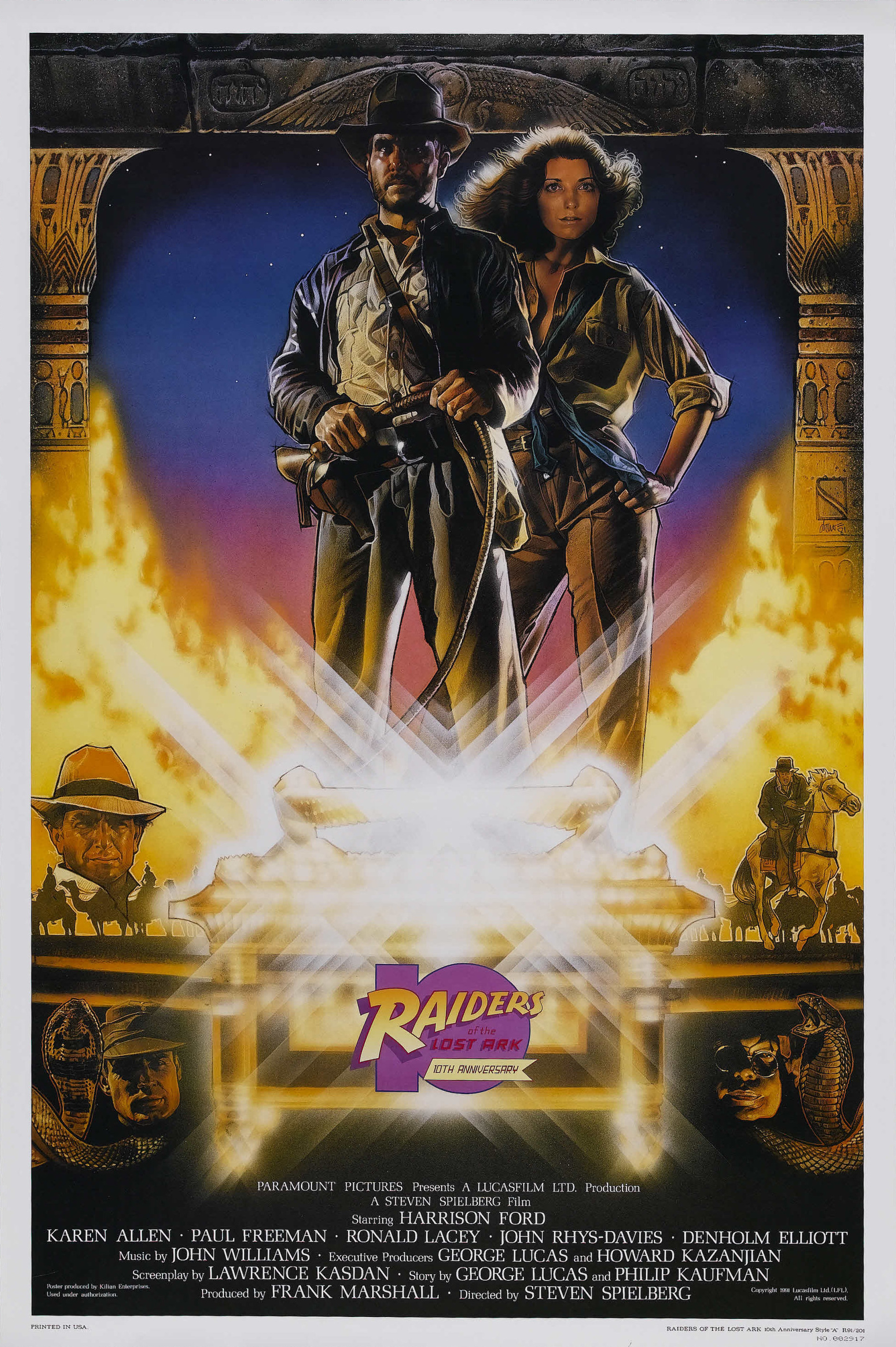 Mega Sized Movie Poster Image for Raiders of the Lost Ark (#4 of 9)