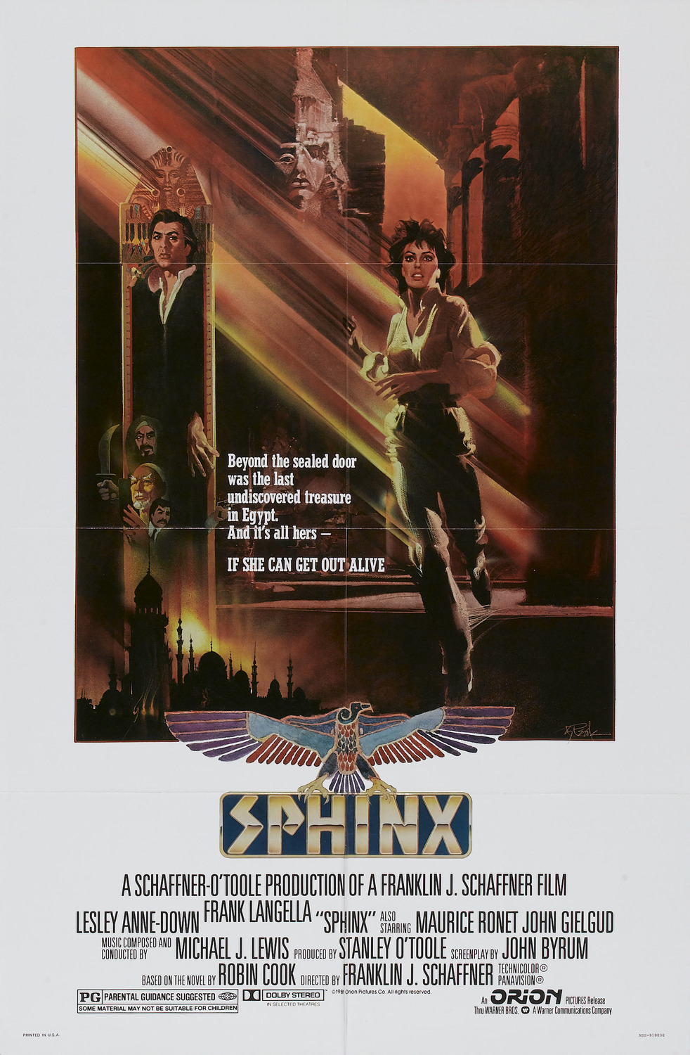 Extra Large Movie Poster Image for Sphinx (#2 of 2)