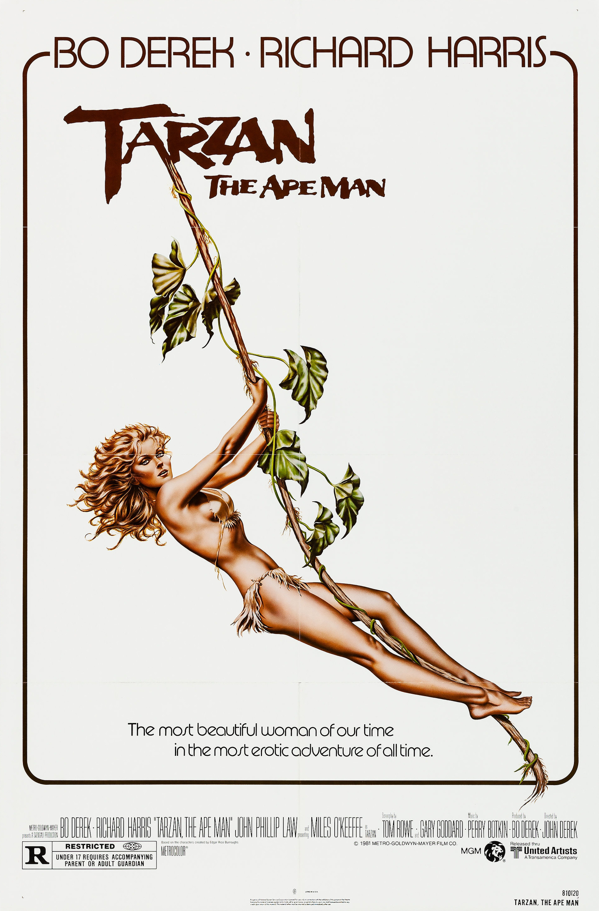 Mega Sized Movie Poster Image for Tarzan, the Ape Man (#2 of 2)