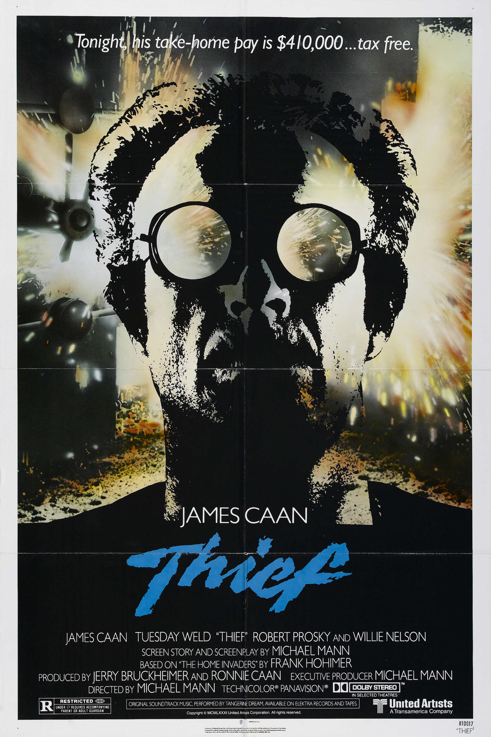 Extra Large Movie Poster Image for Thief 