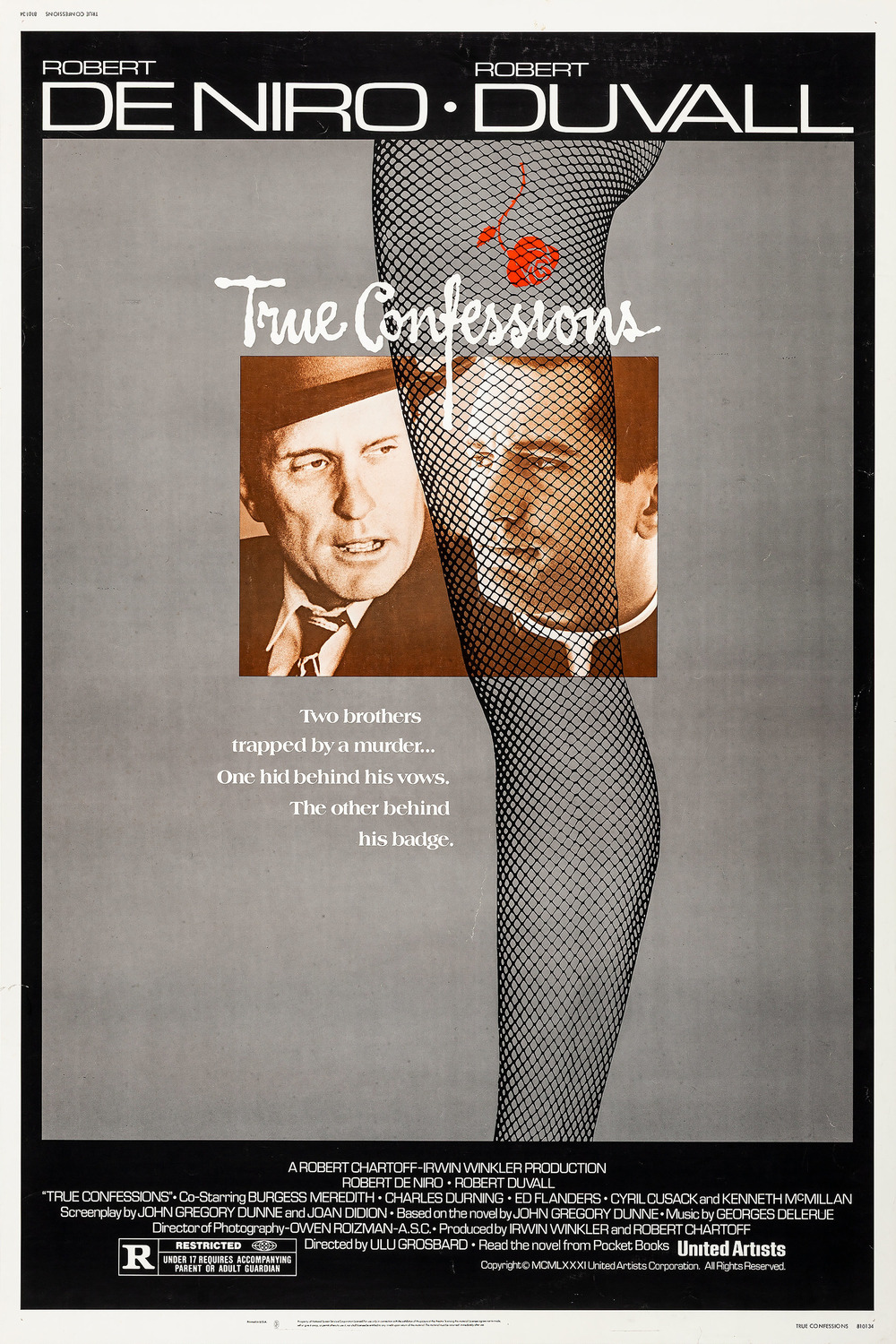 Extra Large Movie Poster Image for True Confessions (#1 of 3)