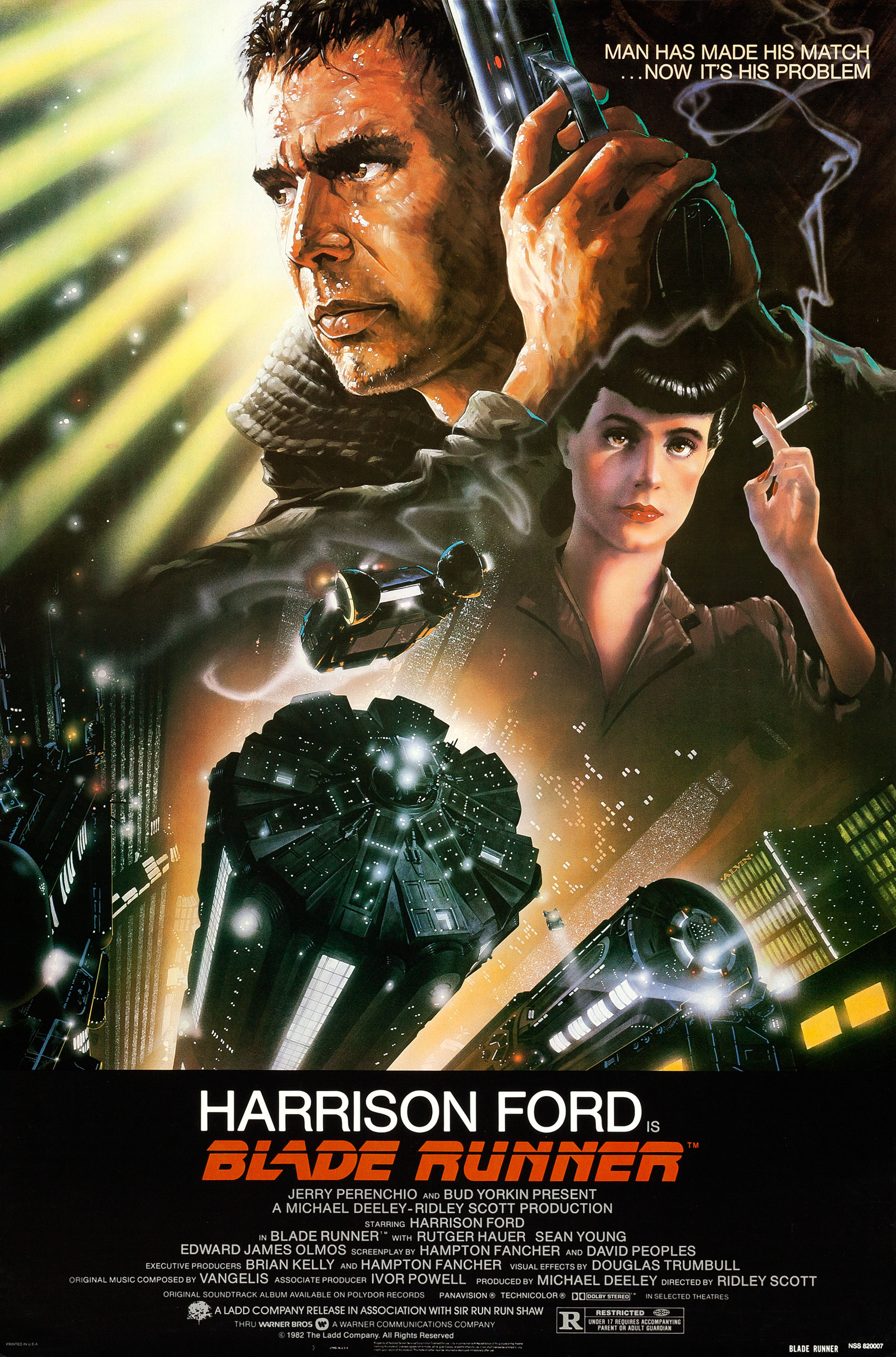 Mega Sized Movie Poster Image for Blade Runner (#1 of 8)