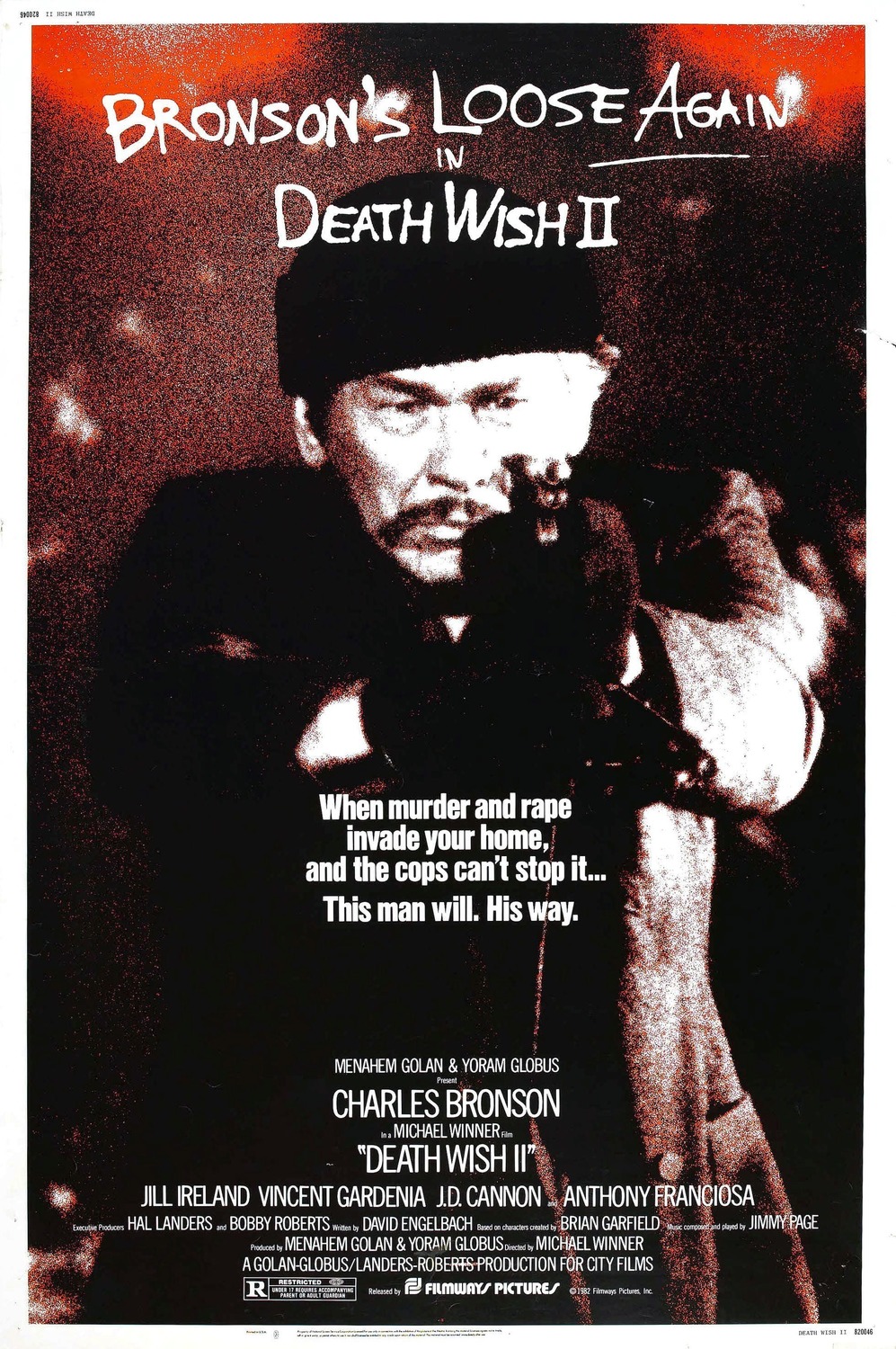 Extra Large Movie Poster Image for Death Wish II (#1 of 2)