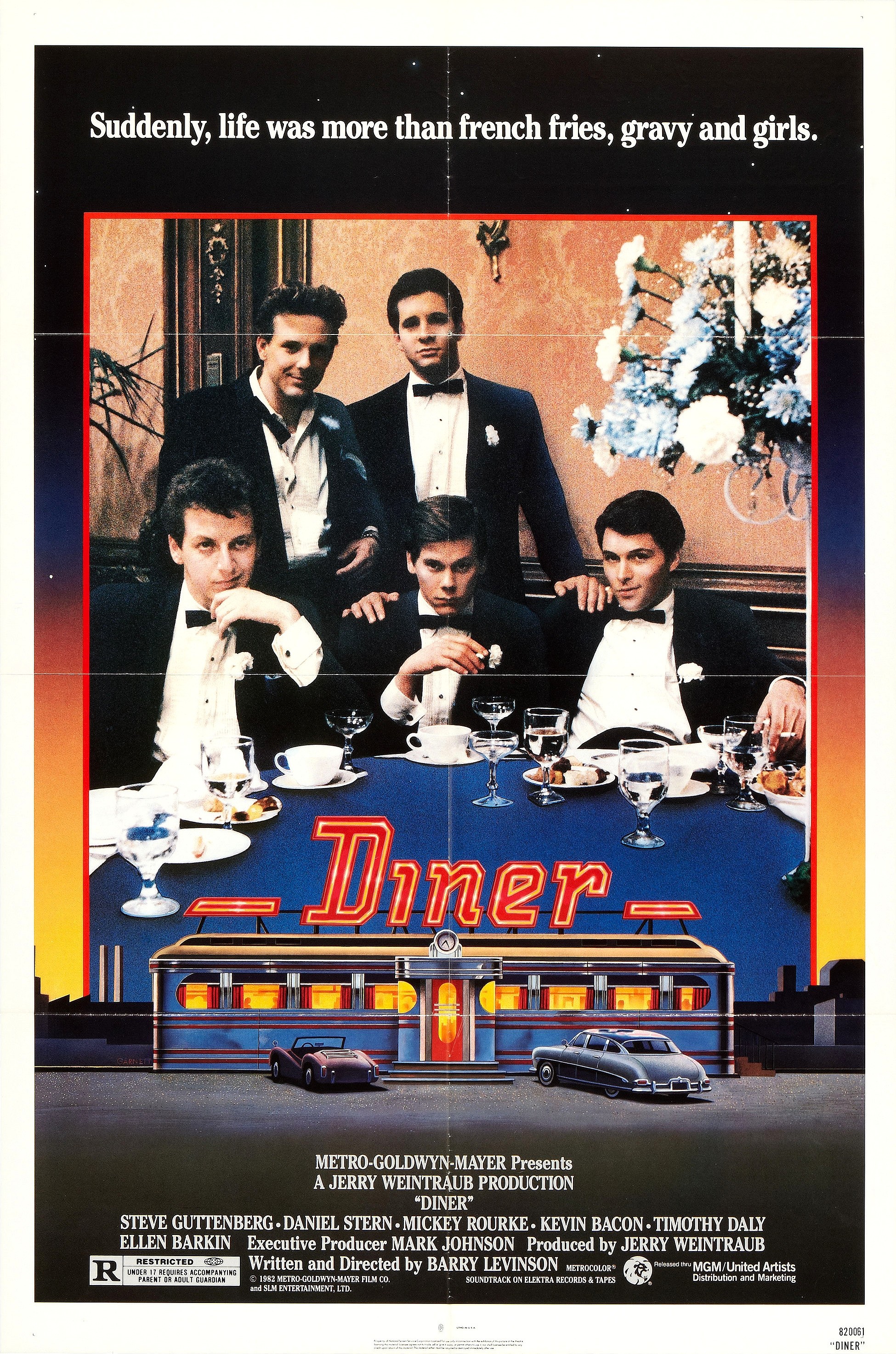 Mega Sized Movie Poster Image for Diner (#1 of 2)