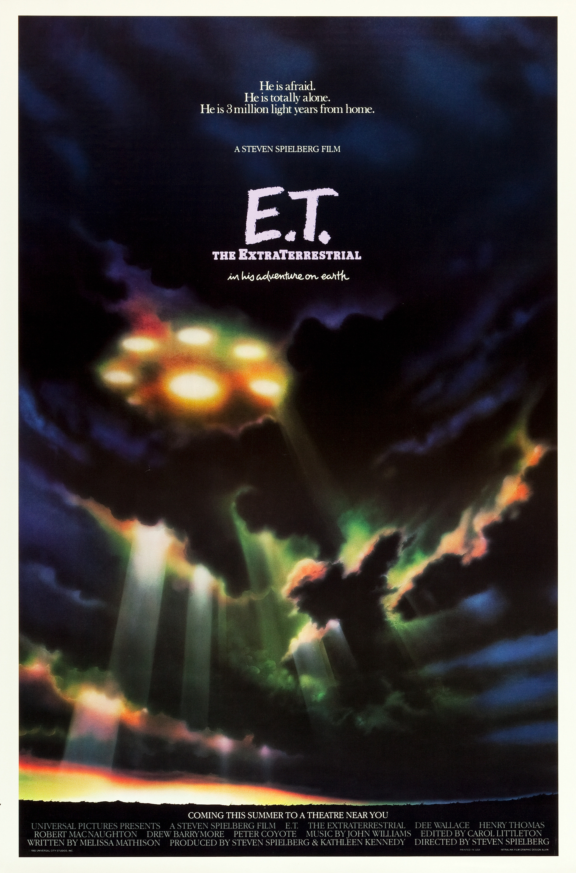 Mega Sized Movie Poster Image for E.T. the Extra-Terrestrial (#1 of 10)