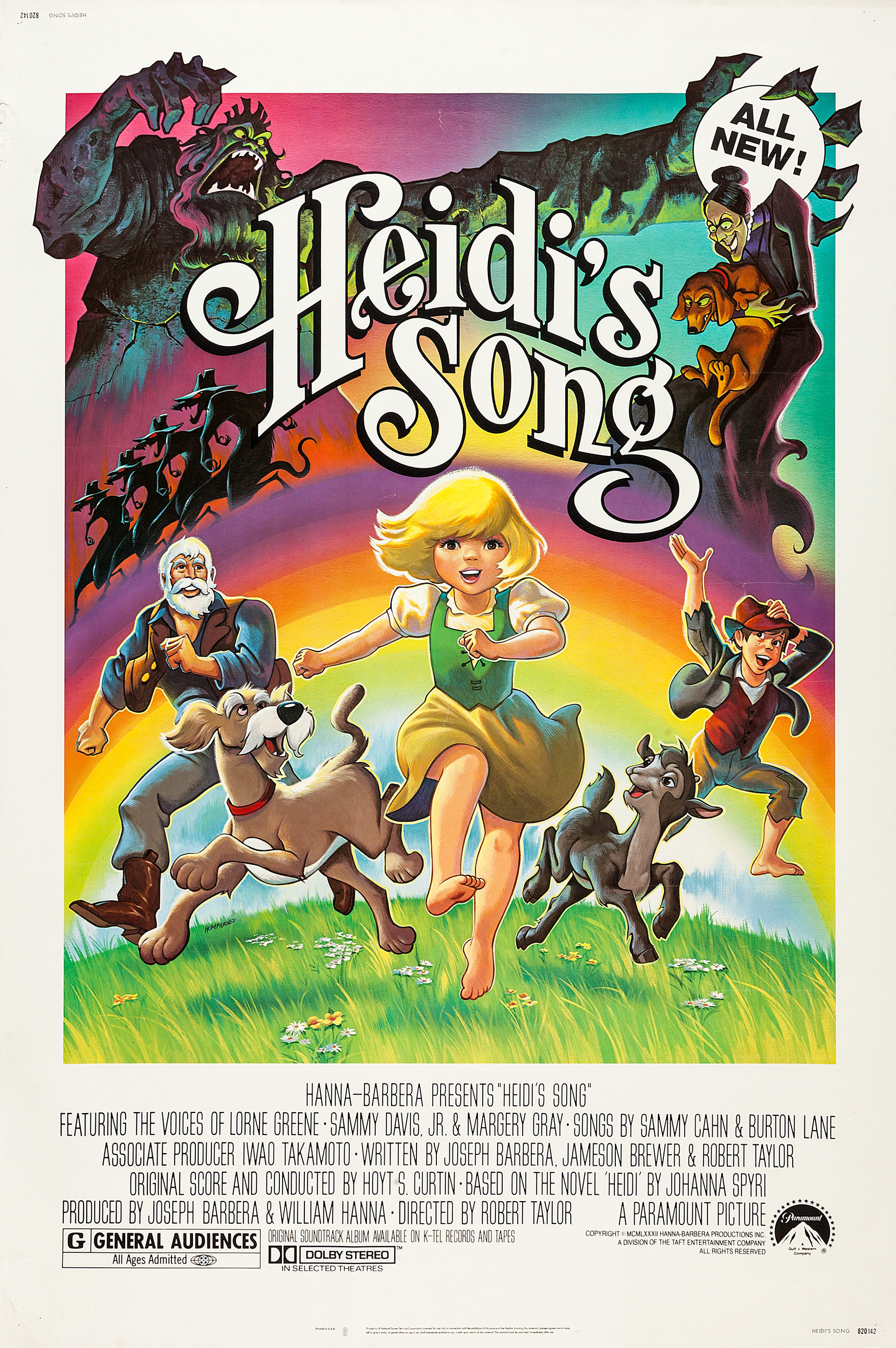 Mega Sized Movie Poster Image for Heidi's Song 