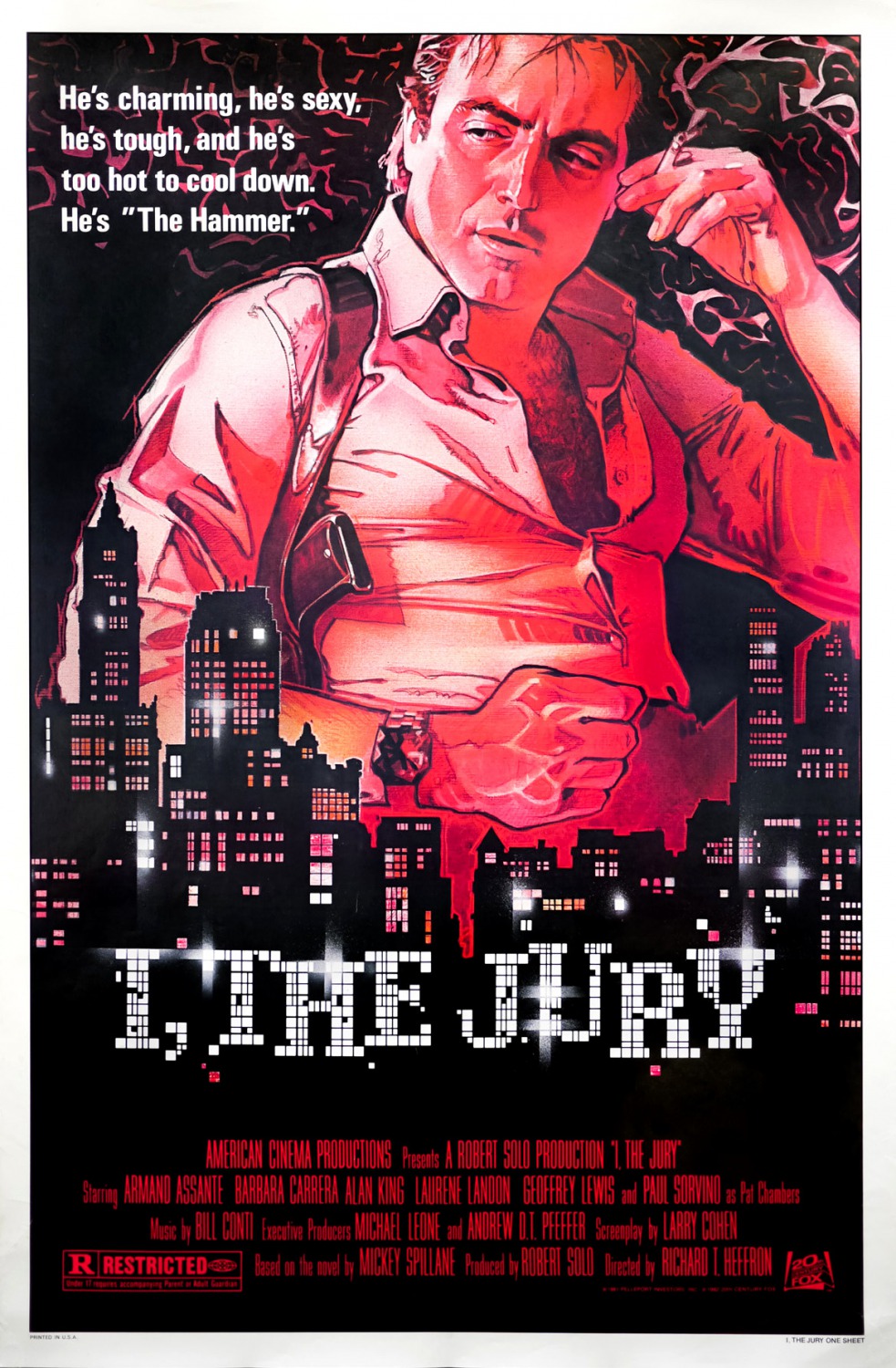 Extra Large Movie Poster Image for I, the Jury (#1 of 2)