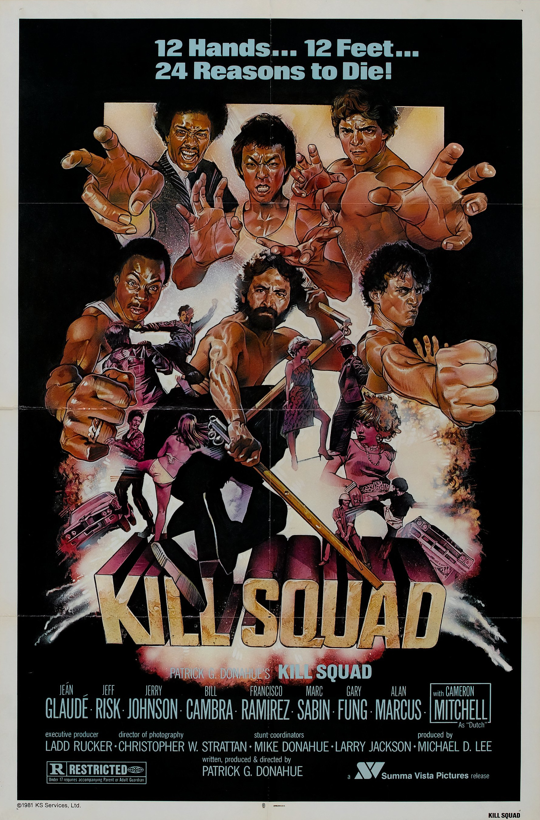 Mega Sized Movie Poster Image for Kill Squad 
