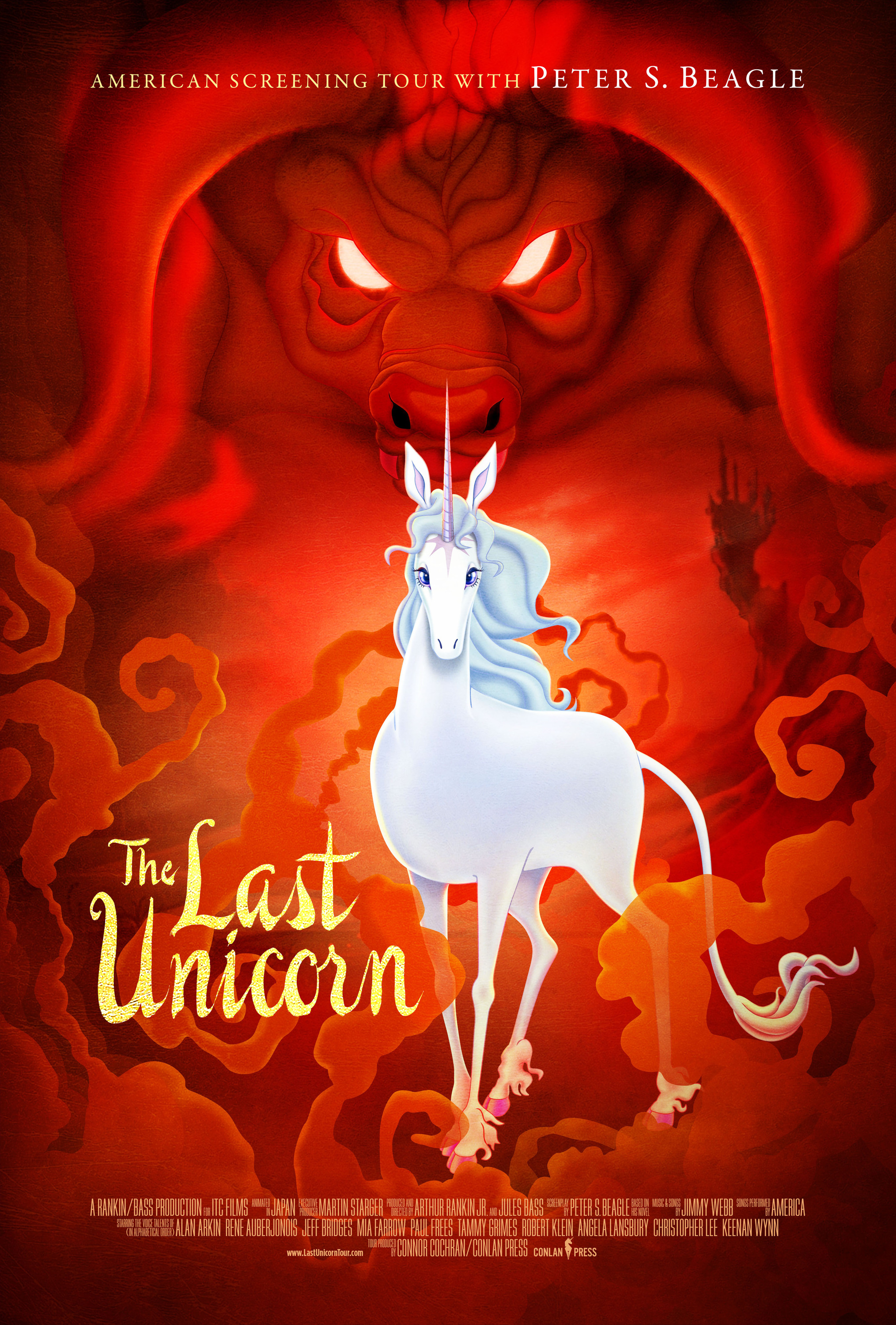 Mega Sized Movie Poster Image for The Last Unicorn (#2 of 3)