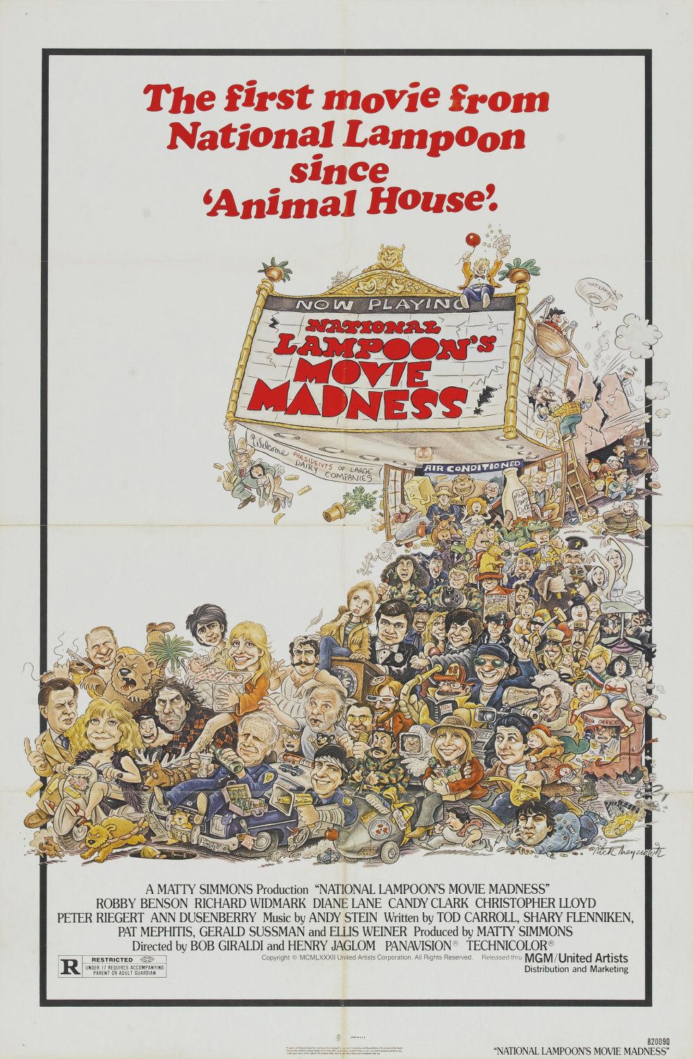 Extra Large Movie Poster Image for National Lampoon Goes to the Movies 