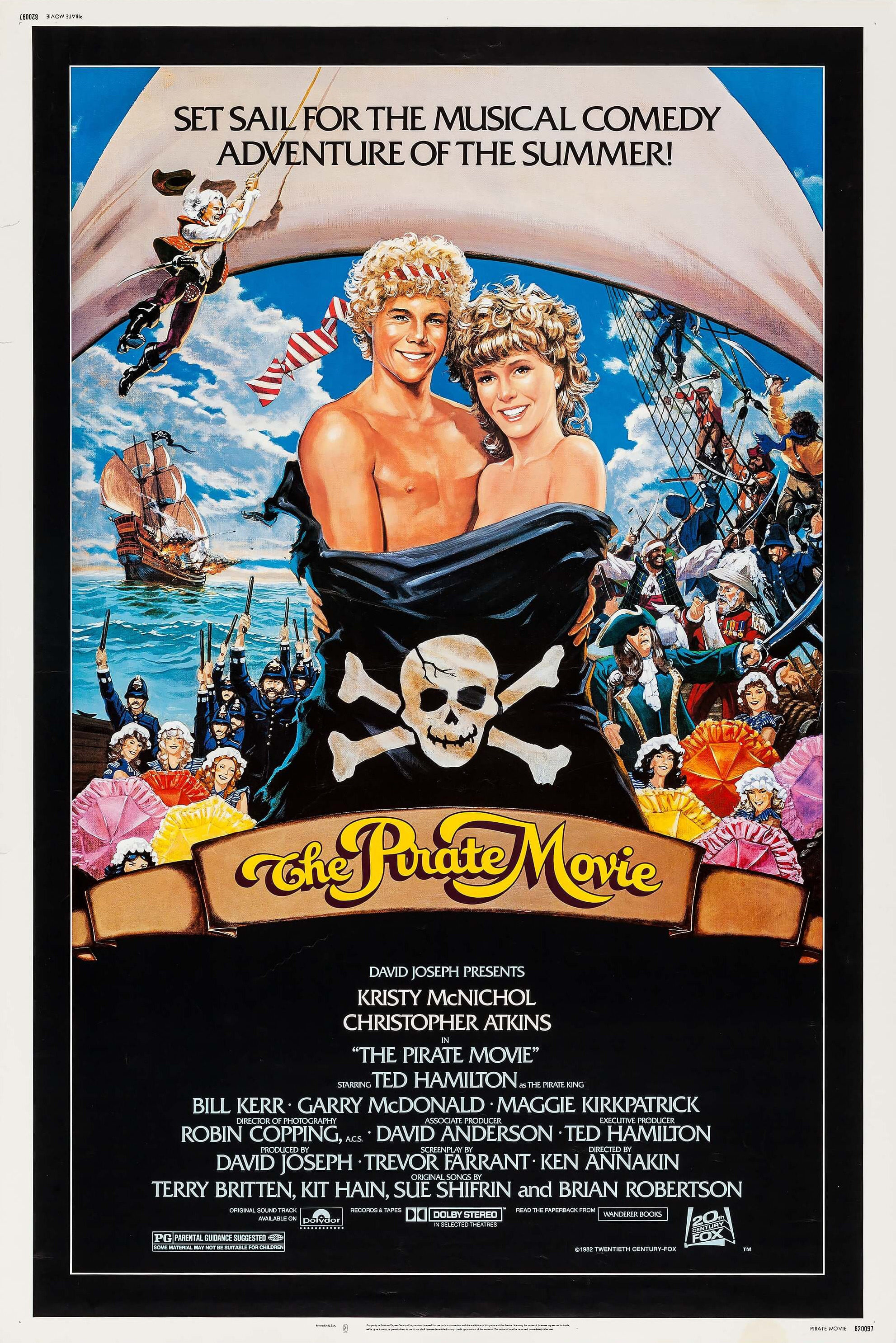 Mega Sized Movie Poster Image for The Pirate Movie 