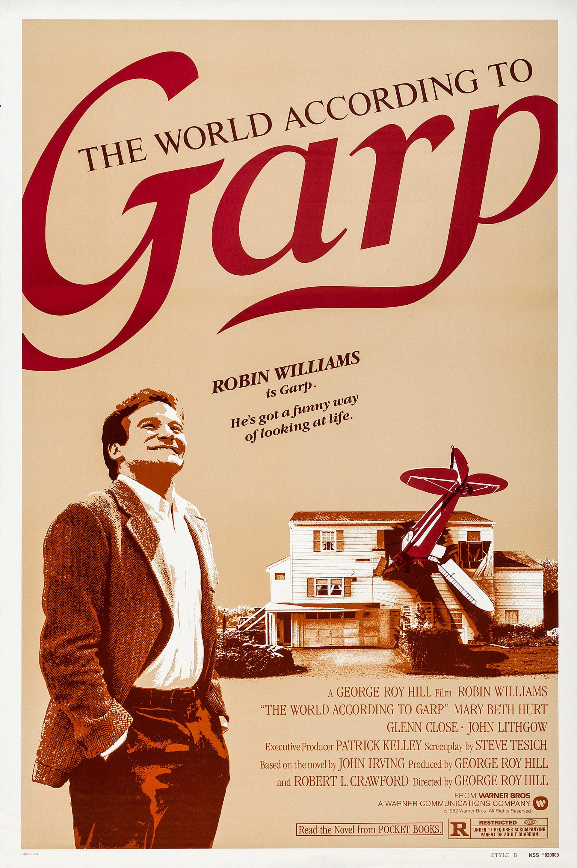 Mega Sized Movie Poster Image for The World According to Garp 