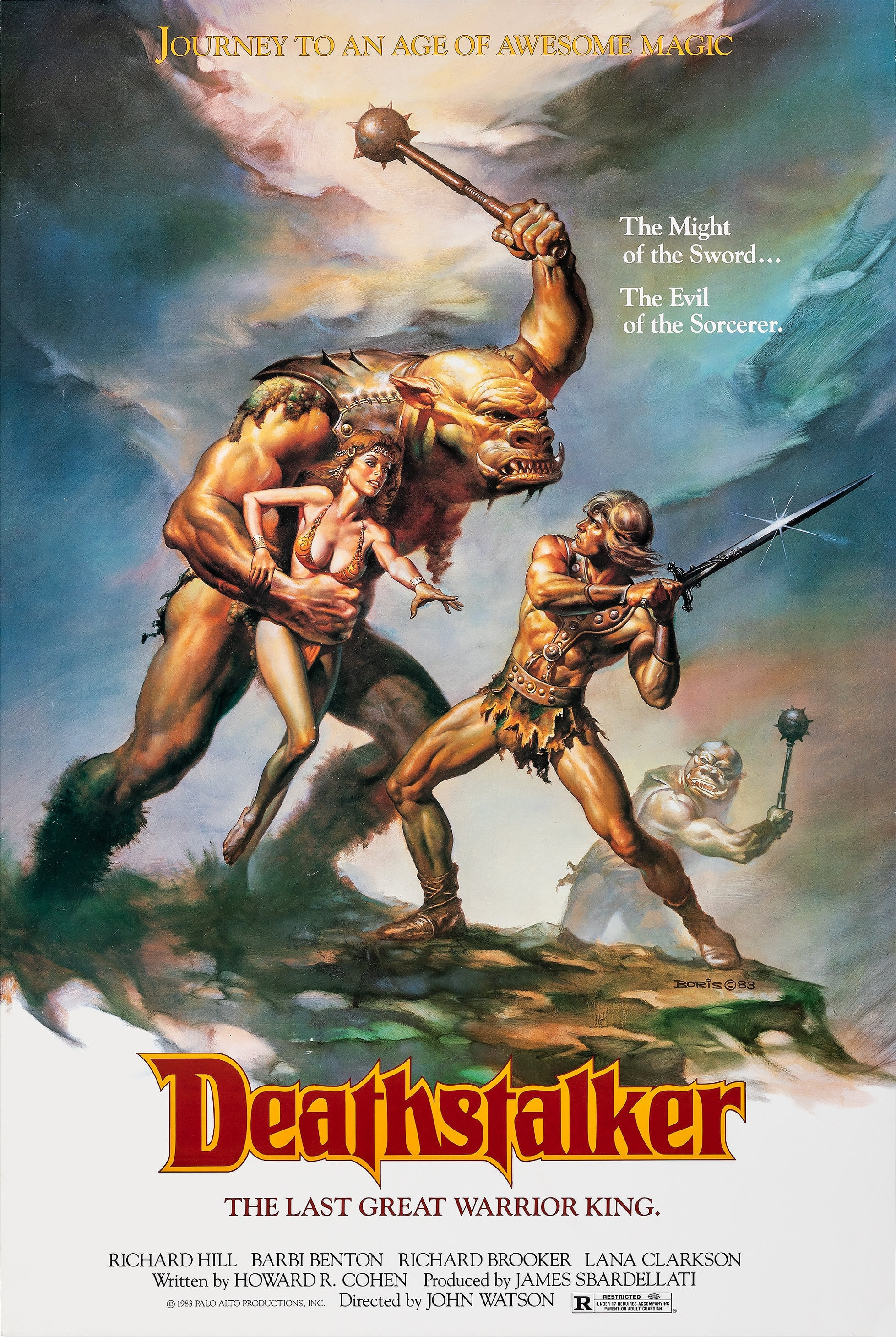 Mega Sized Movie Poster Image for Deathstalker 