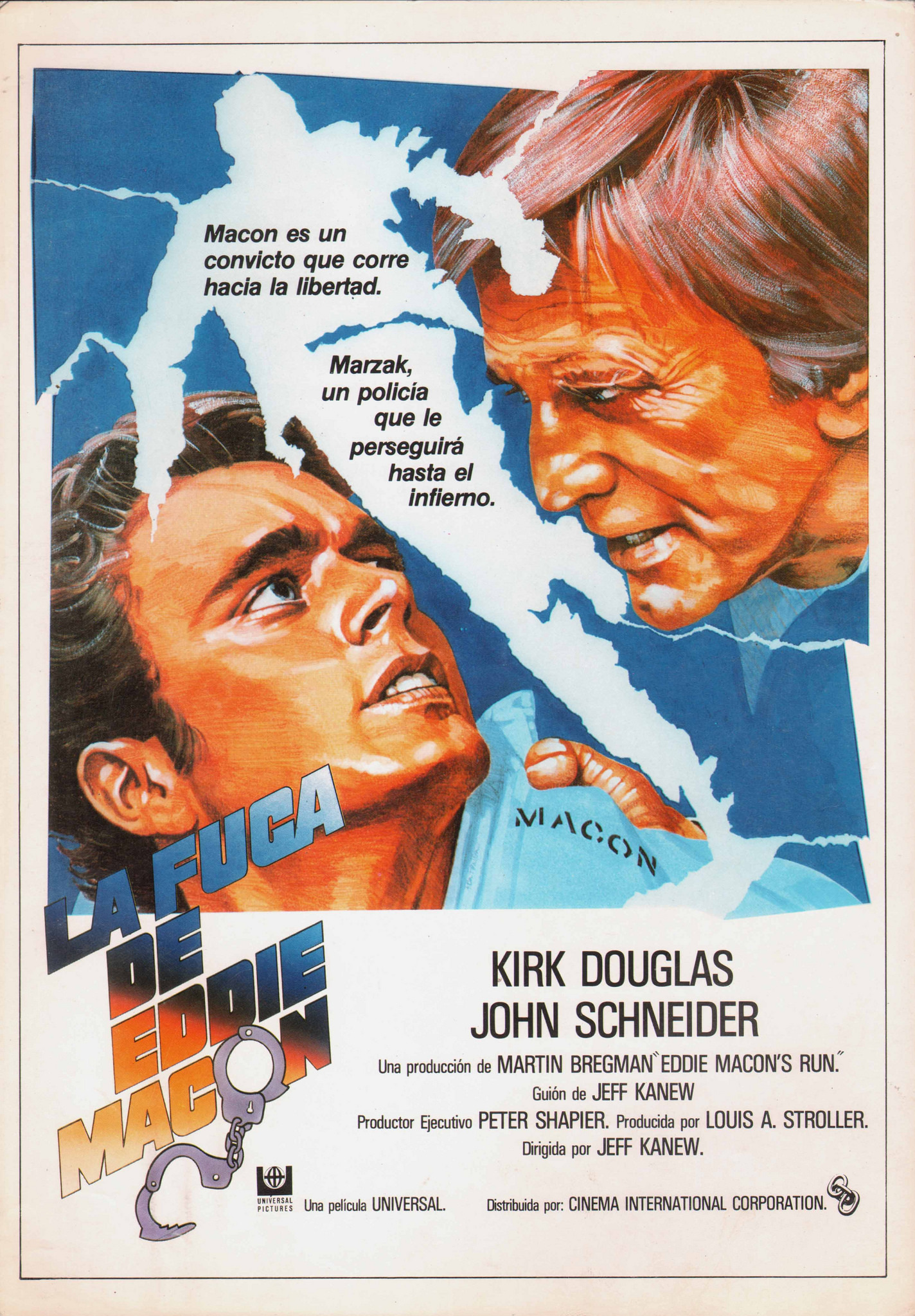 Mega Sized Movie Poster Image for Eddie Macon's Run (#3 of 3)
