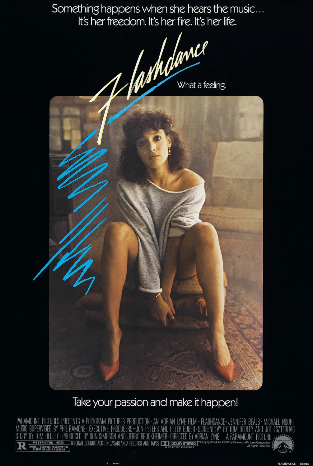 Extra Large Movie Poster Image for Flashdance 