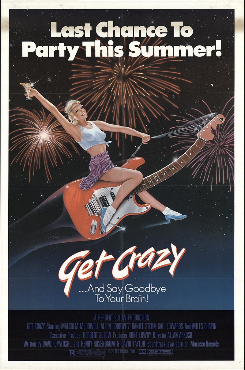 Extra Large Movie Poster Image for Get Crazy 