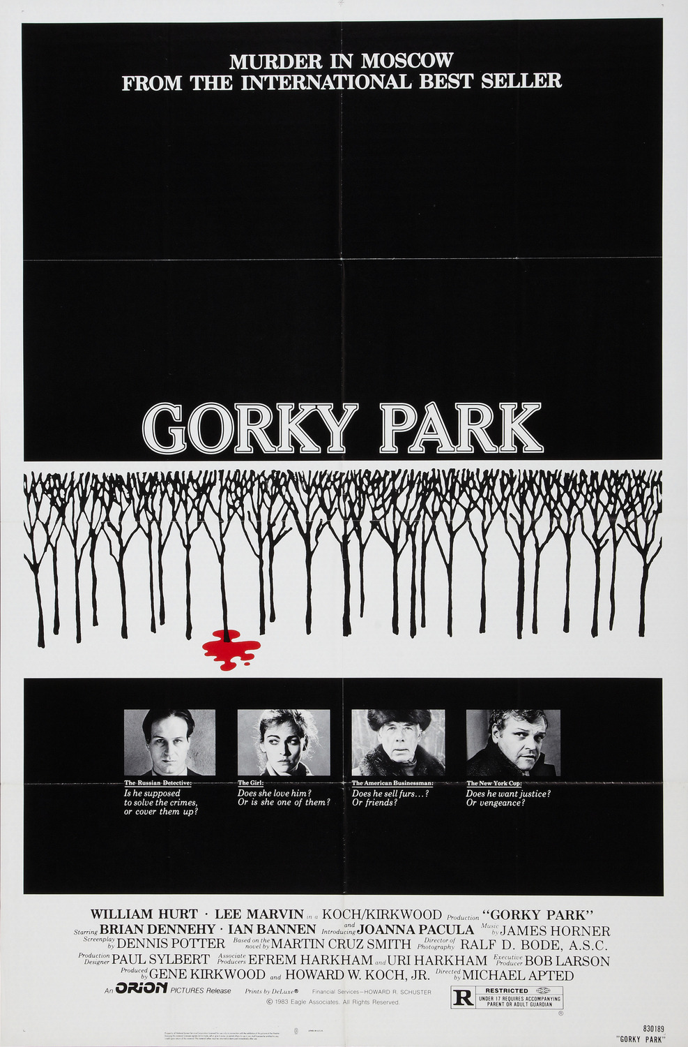 Extra Large Movie Poster Image for Gorky Park (#2 of 3)