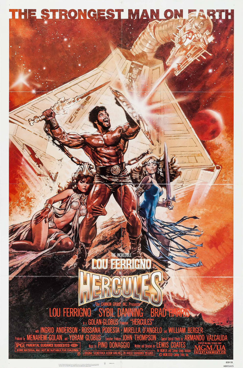 Extra Large Movie Poster Image for Hercules 