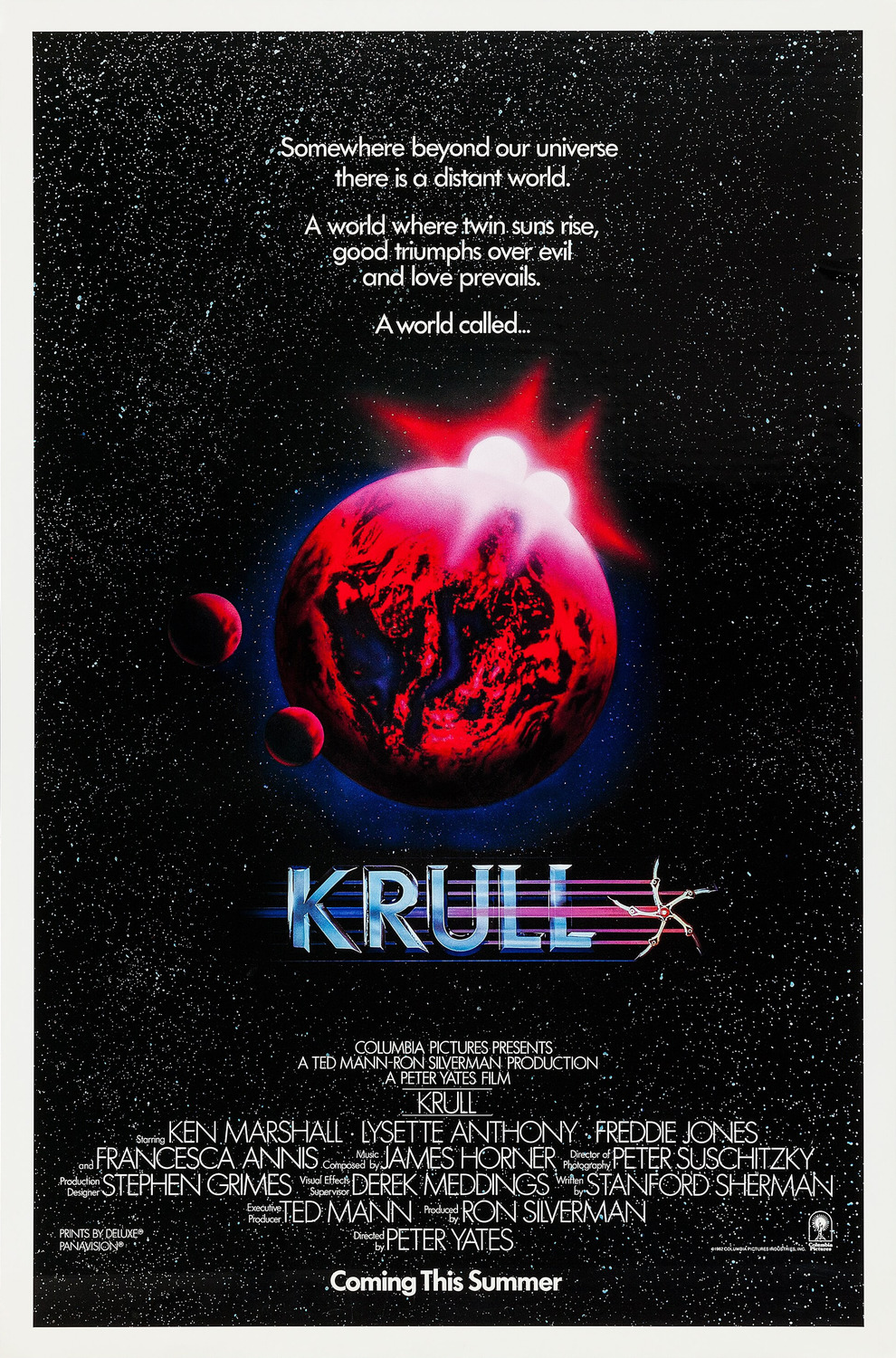 Extra Large Movie Poster Image for Krull (#1 of 5)