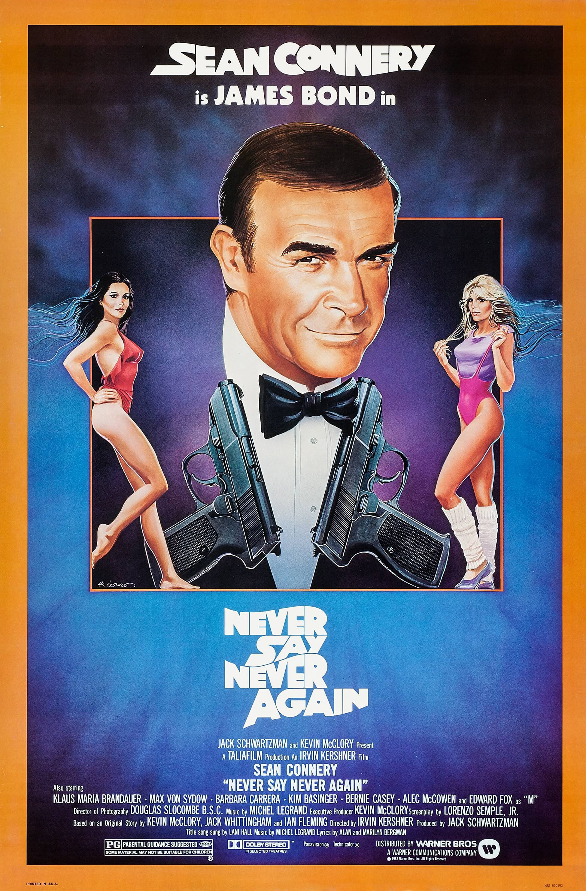 Mega Sized Movie Poster Image for Never Say Never Again (#1 of 5)