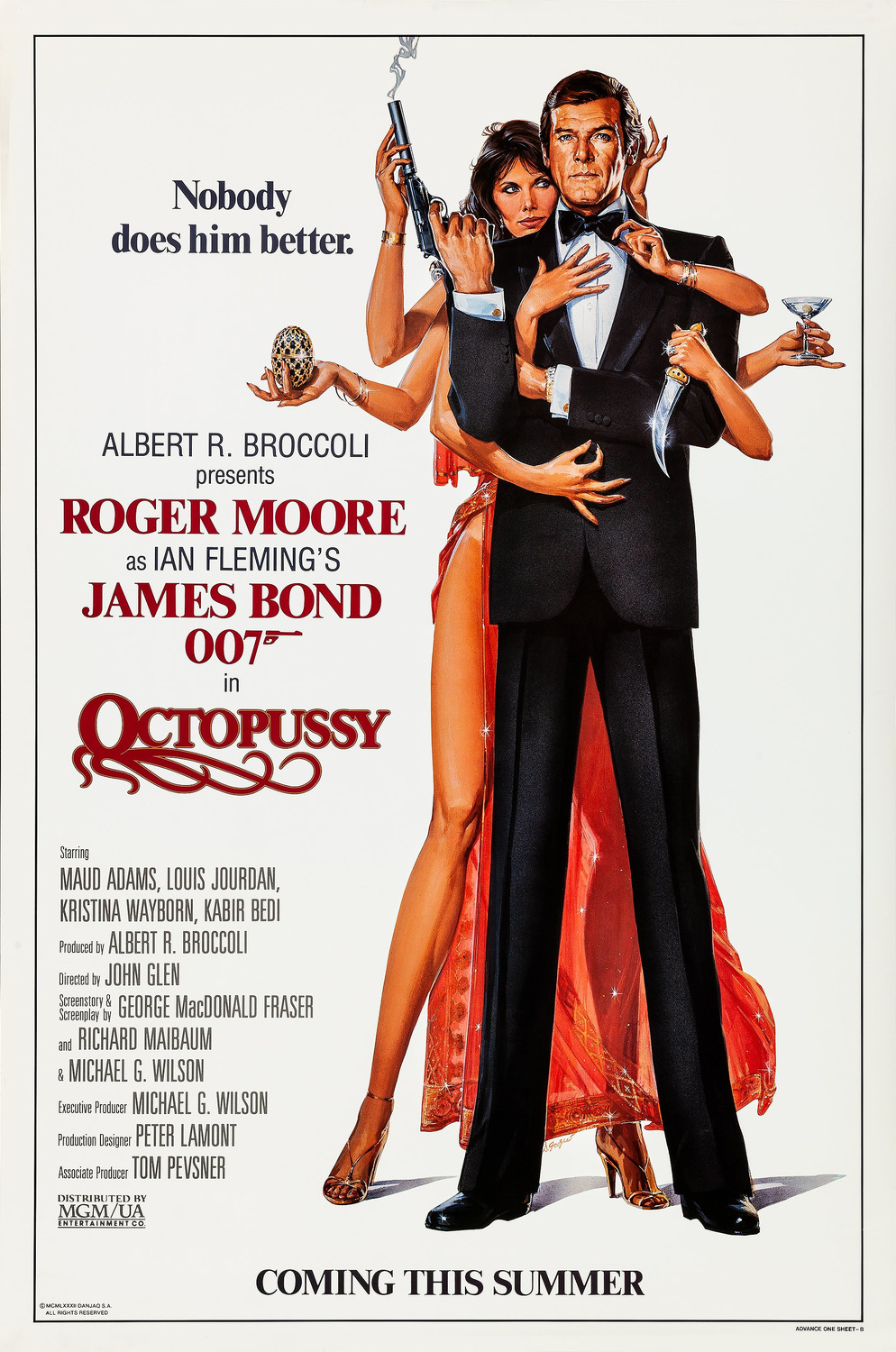 Extra Large Movie Poster Image for Octopussy (#2 of 5)