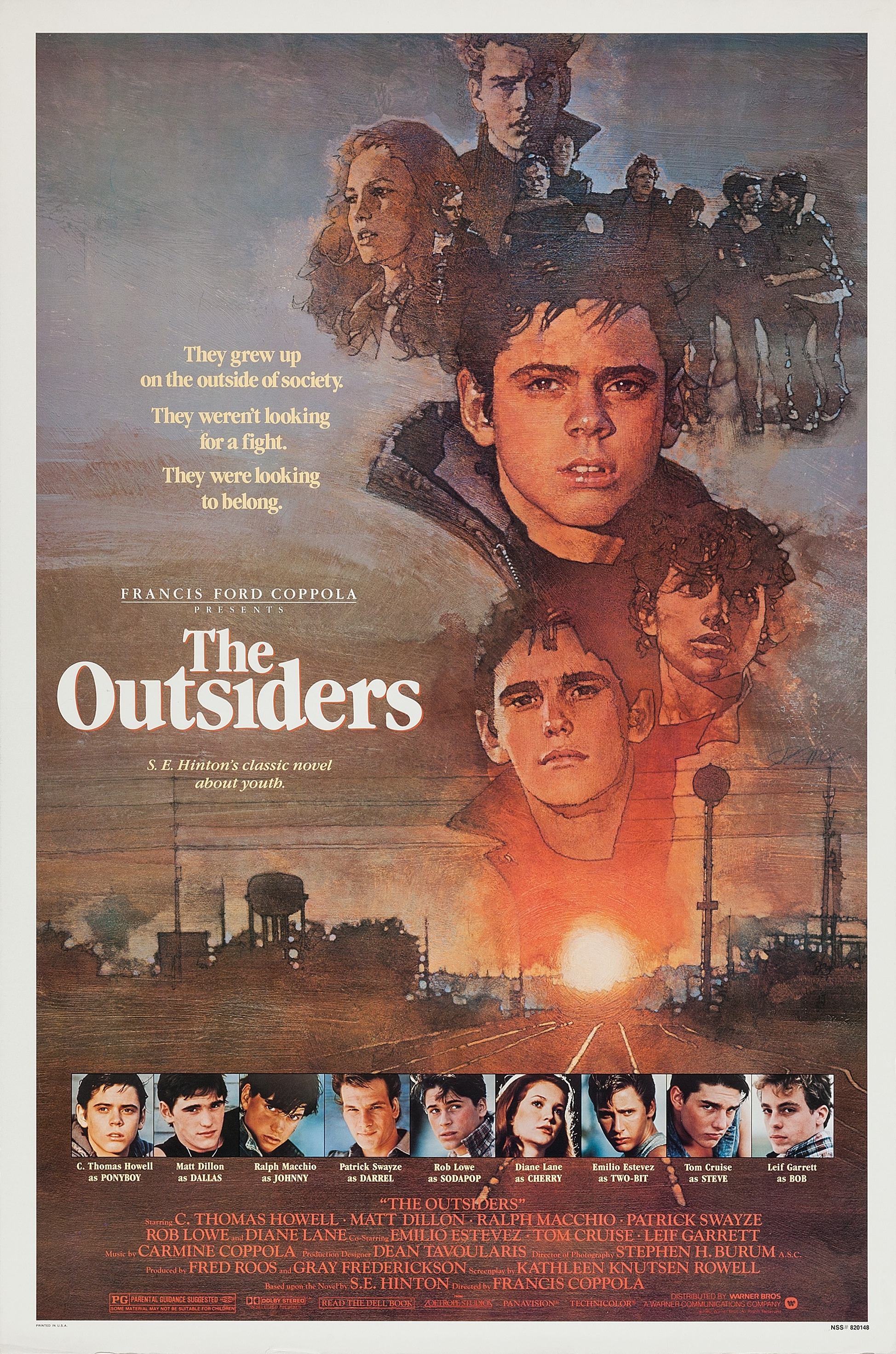 Mega Sized Movie Poster Image for The Outsiders (#2 of 5)