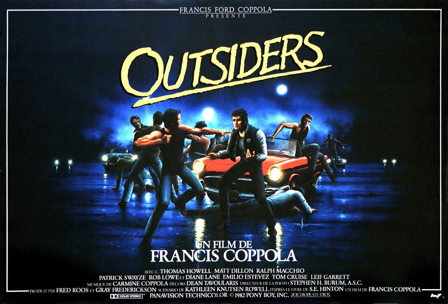 Extra Large Movie Poster Image for The Outsiders (#5 of 5)