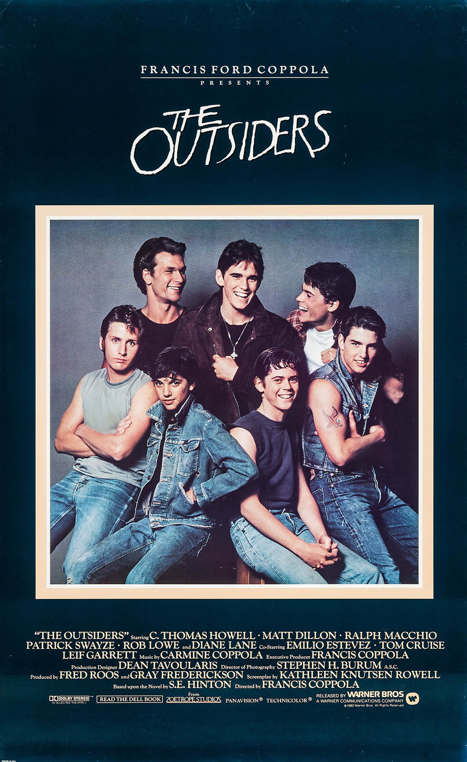 Extra Large Movie Poster Image for The Outsiders (#1 of 5)