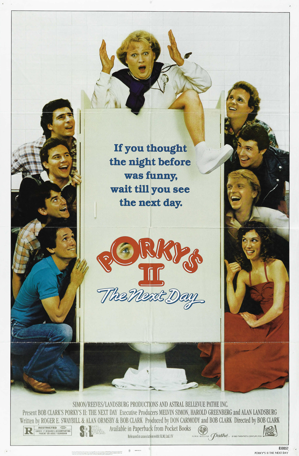 Extra Large Movie Poster Image for Porky's II: The Next Day 