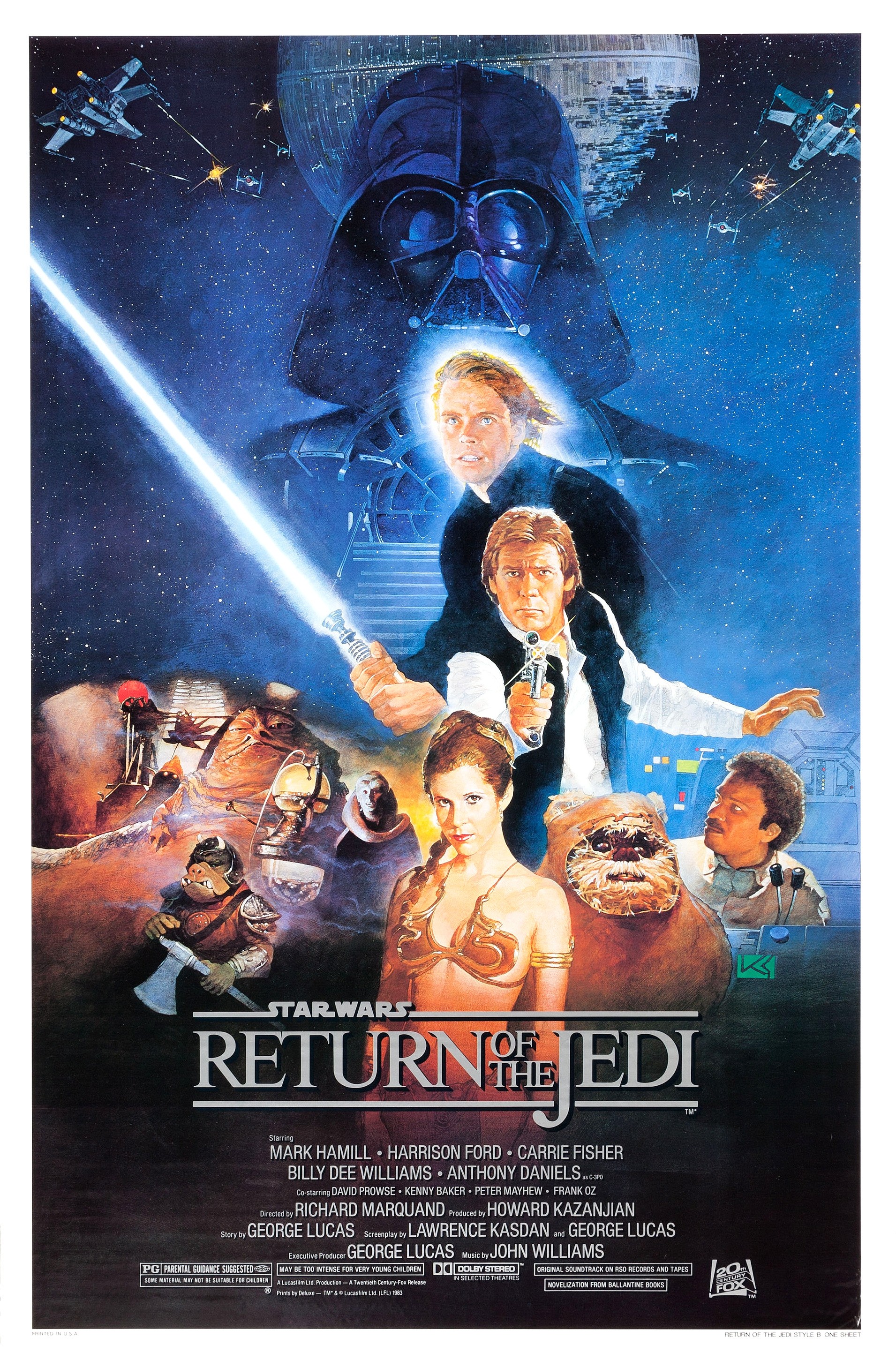 Mega Sized Movie Poster Image for Return of the Jedi (#2 of 12)