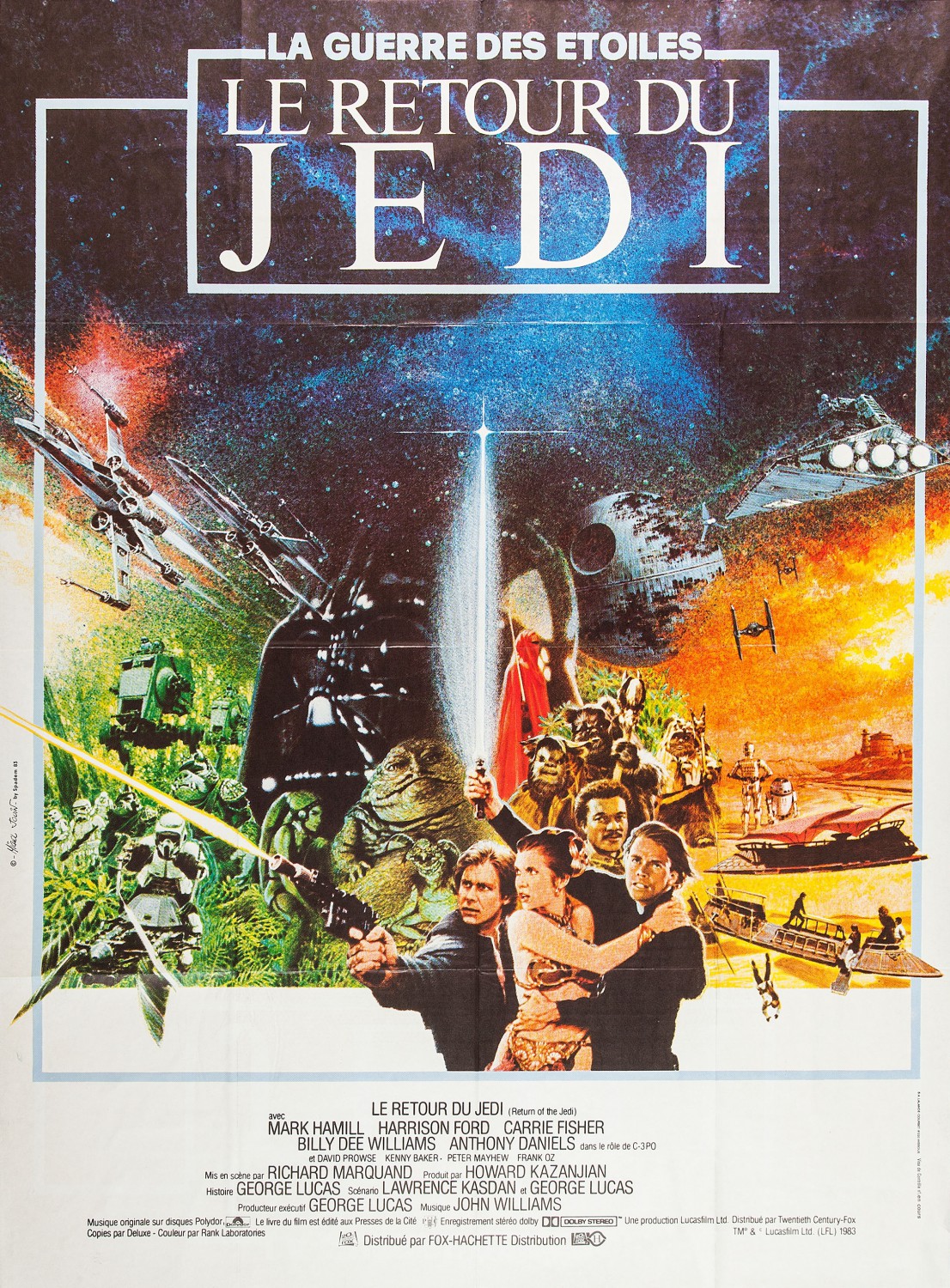 Extra Large Movie Poster Image for Return of the Jedi (#9 of 12)