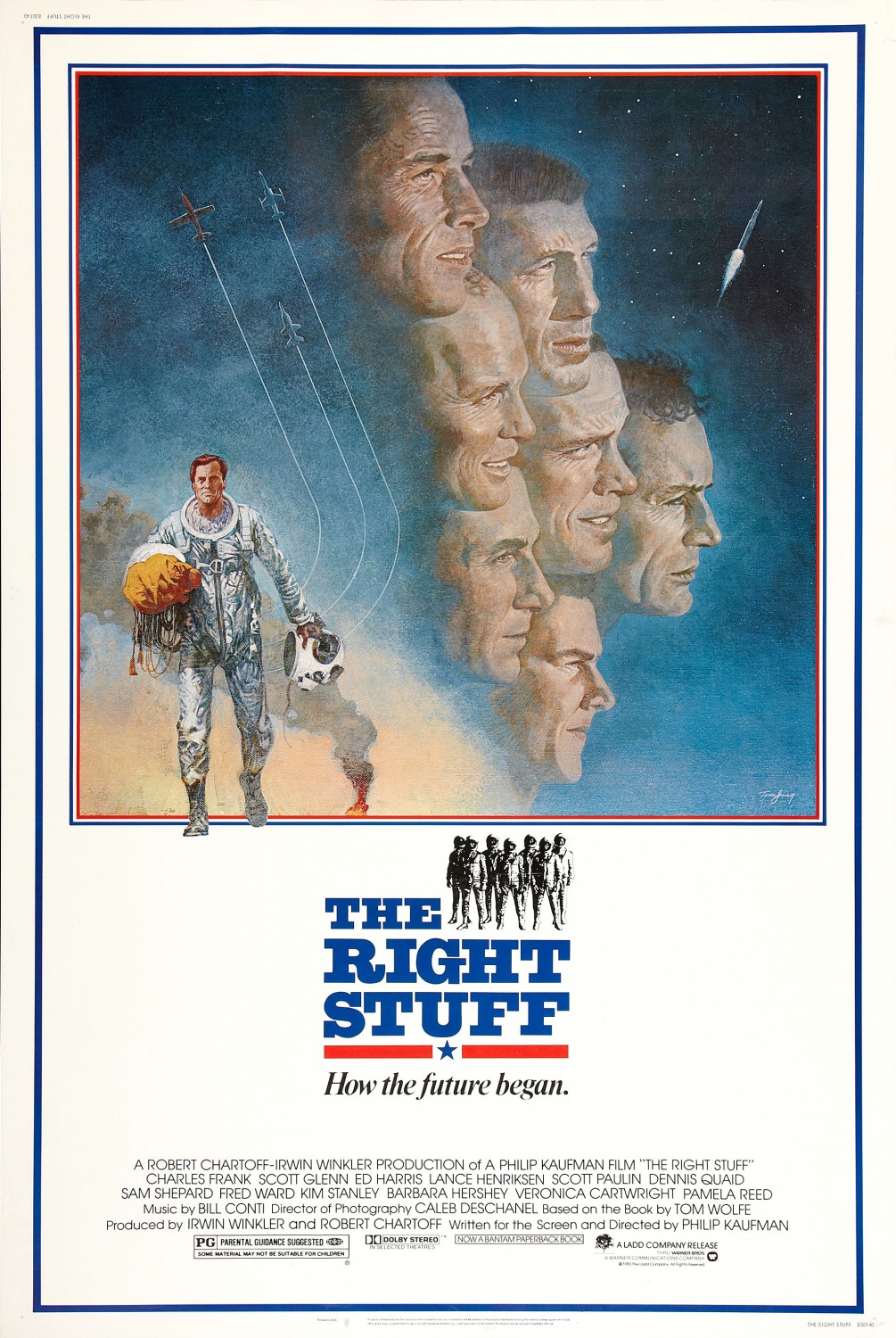 Extra Large Movie Poster Image for The Right Stuff (#2 of 2)