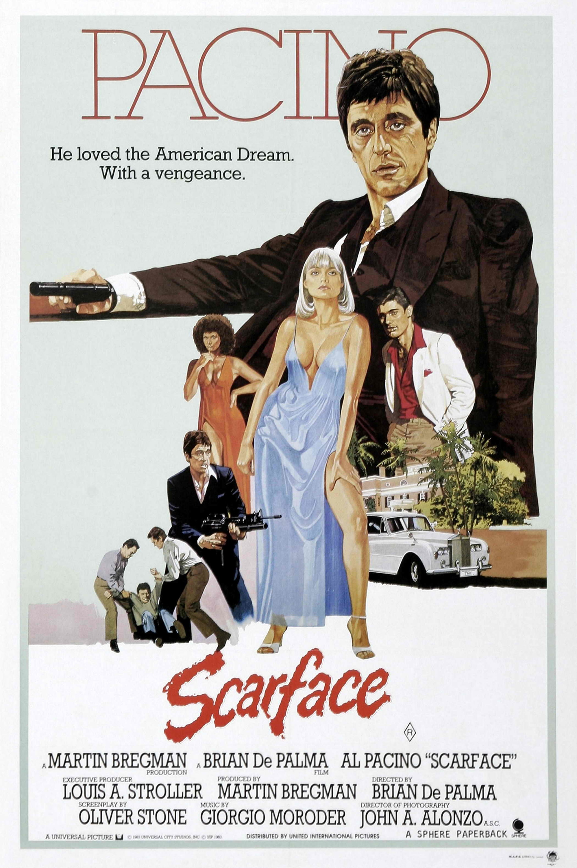 Mega Sized Movie Poster Image for Scarface (#3 of 8)