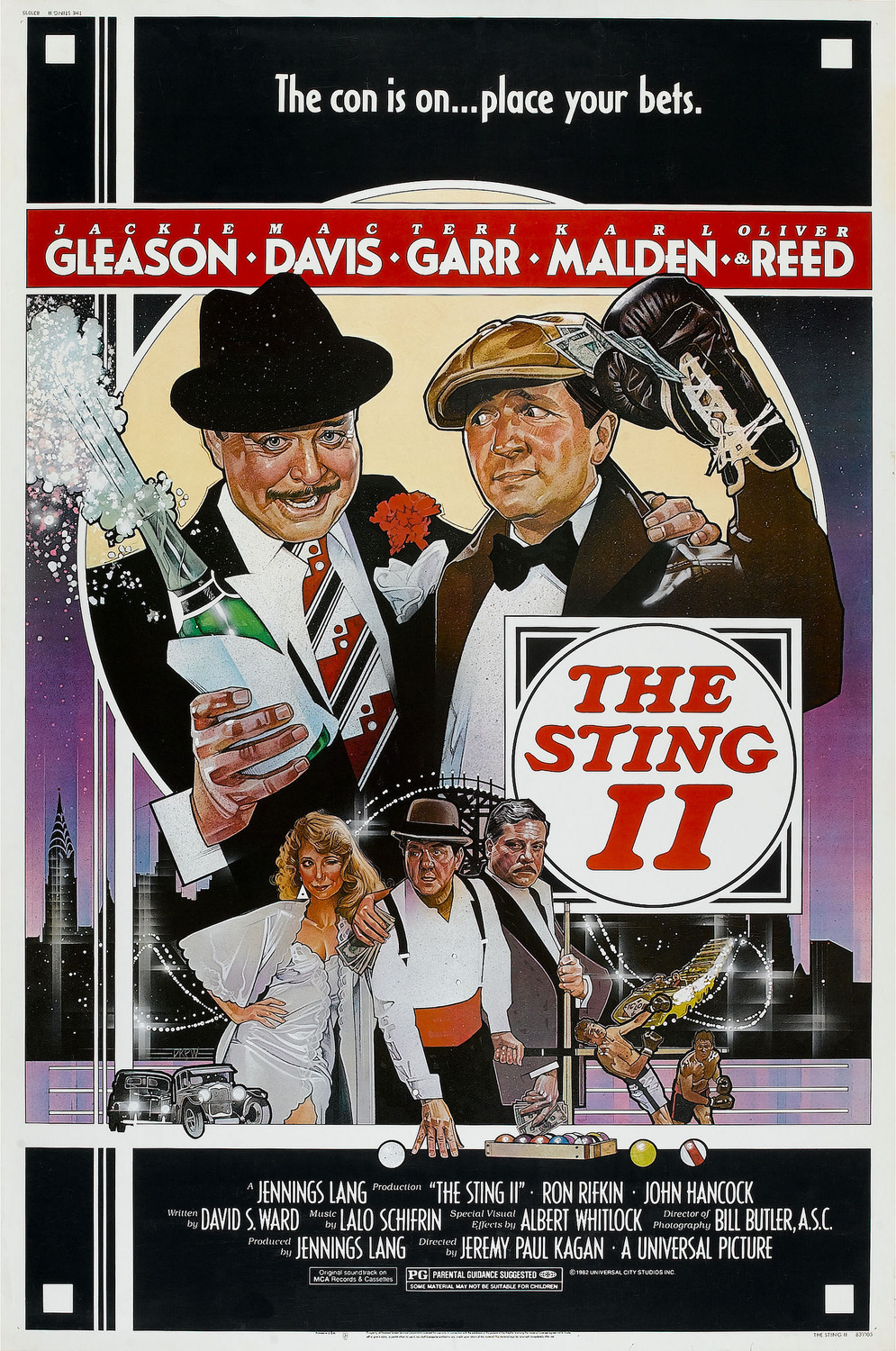 Extra Large Movie Poster Image for The Sting II 