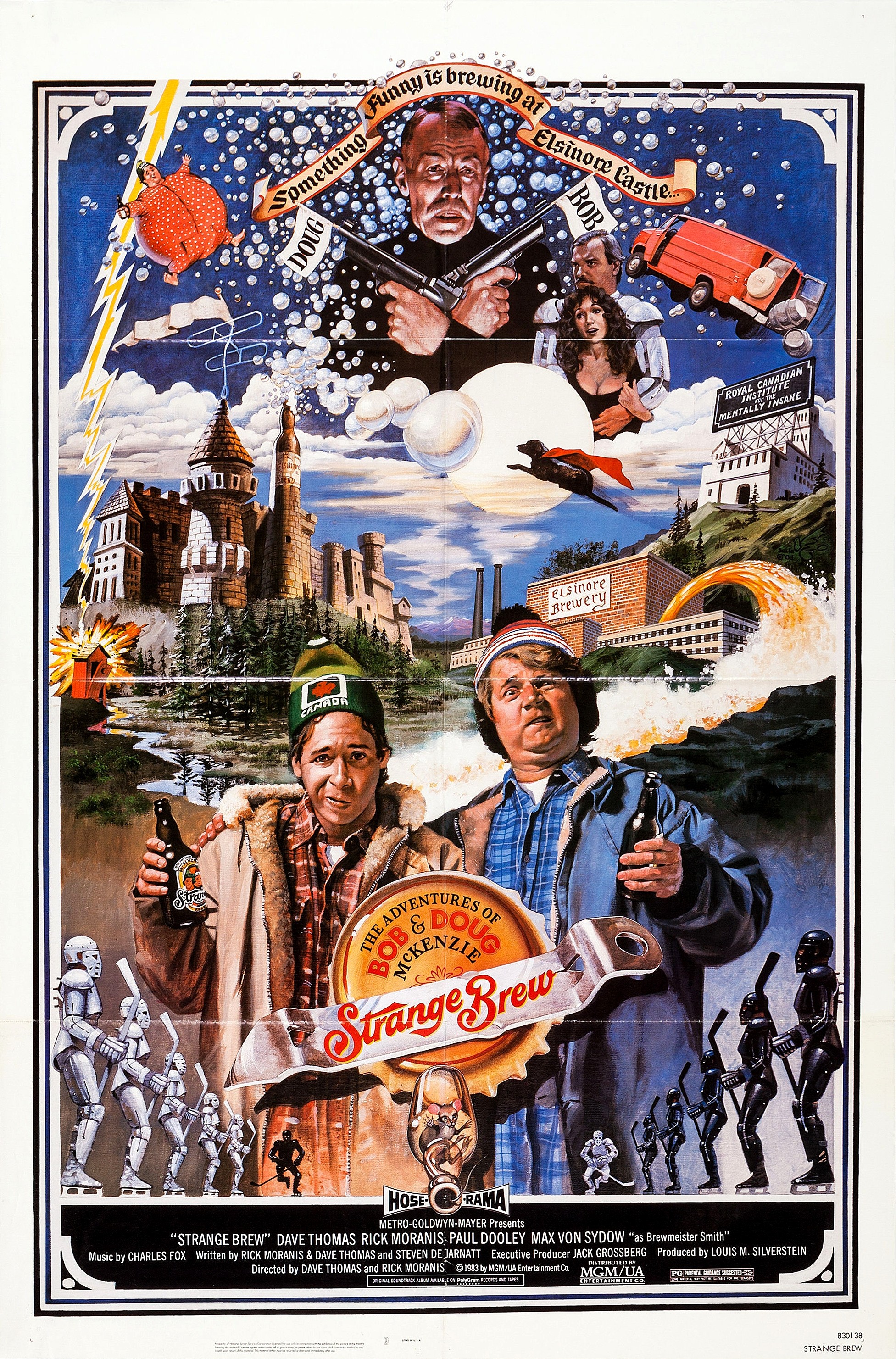 Mega Sized Movie Poster Image for Strange Brew 