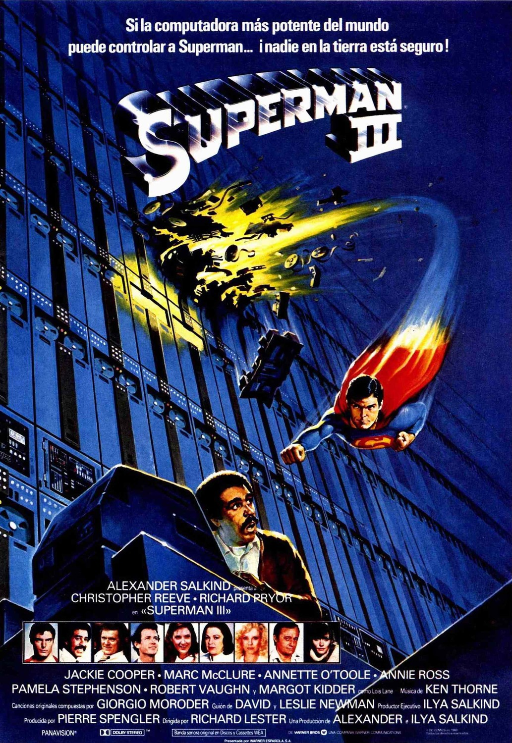 Extra Large Movie Poster Image for Superman III (#3 of 3)