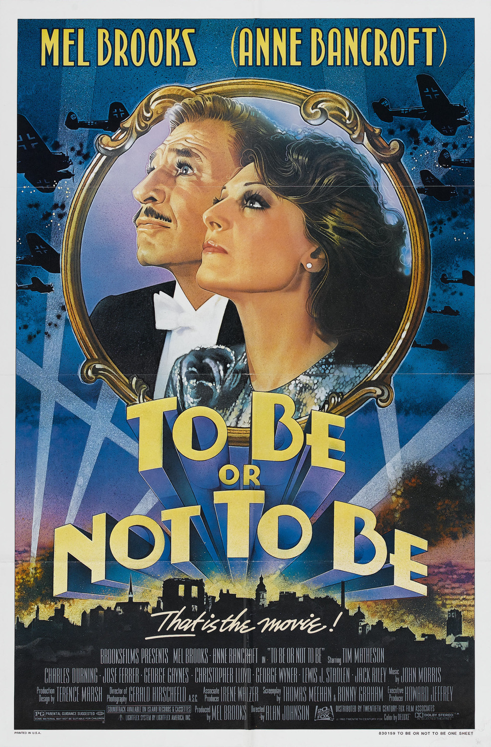 Extra Large Movie Poster Image for To Be Or Not To Be (#1 of 2)