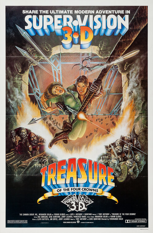 Treasure of the Four Crowns Movie Poster
