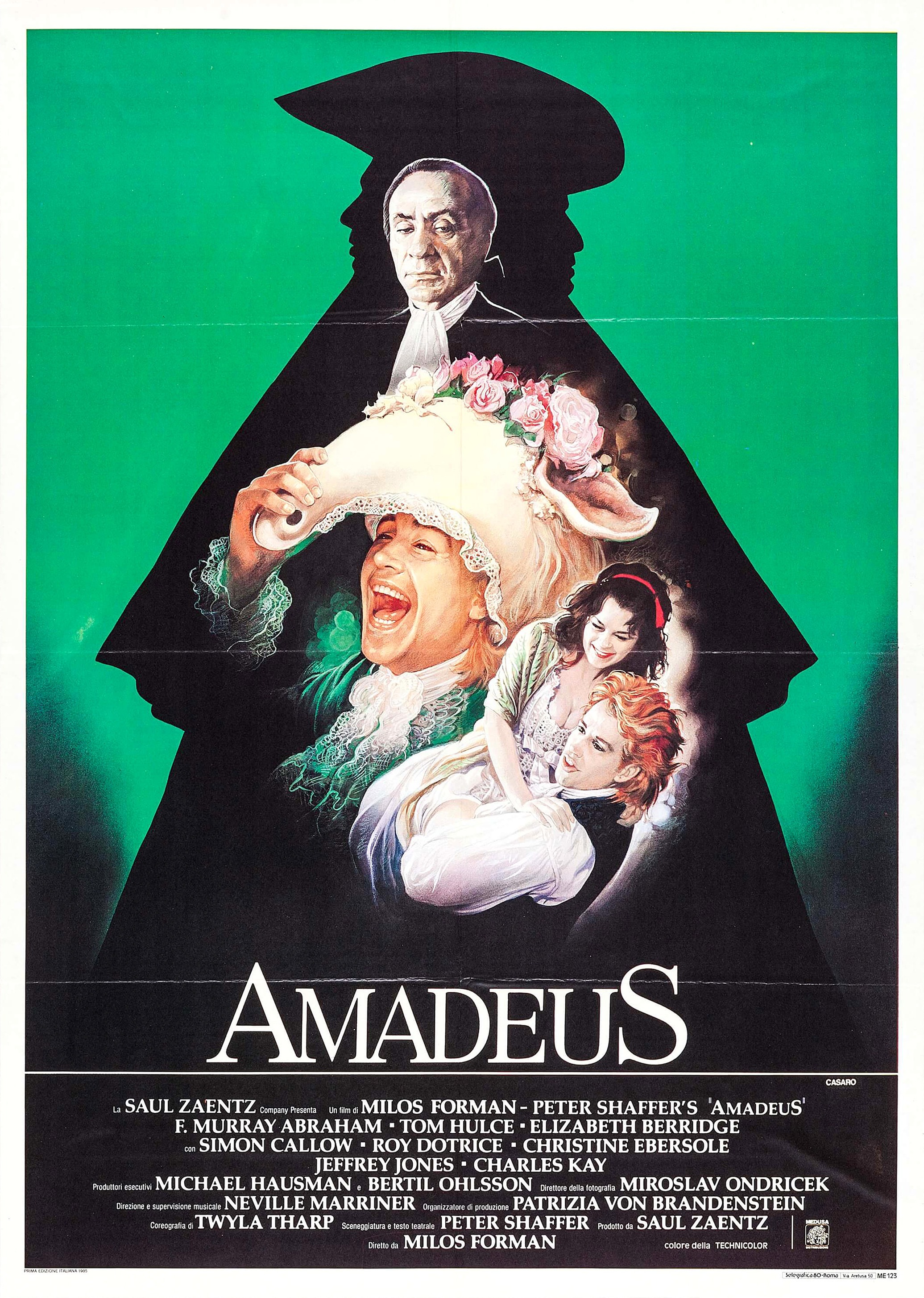 Mega Sized Movie Poster Image for Amadeus (#5 of 5)