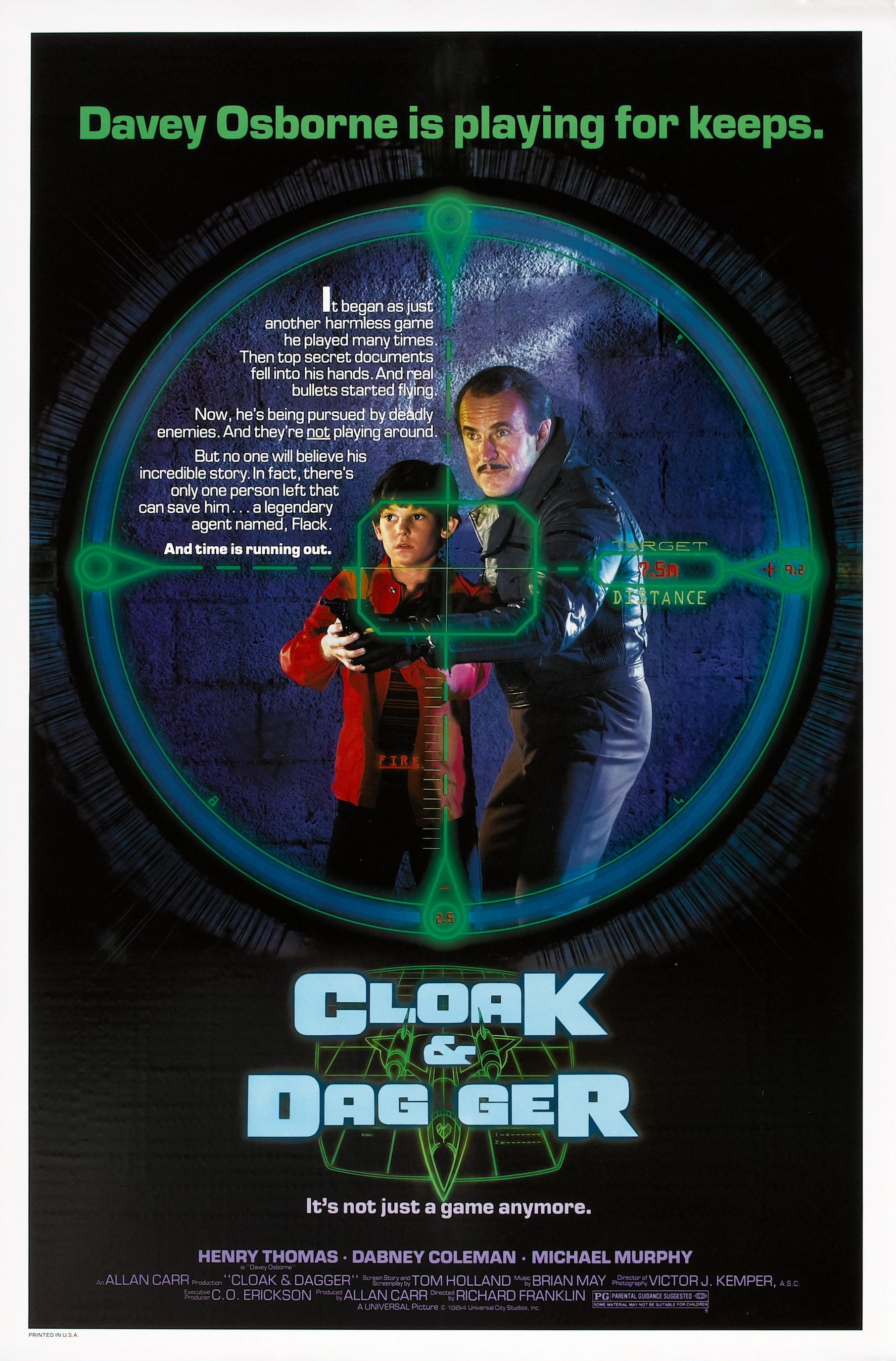 Mega Sized Movie Poster Image for Cloak & Dagger 