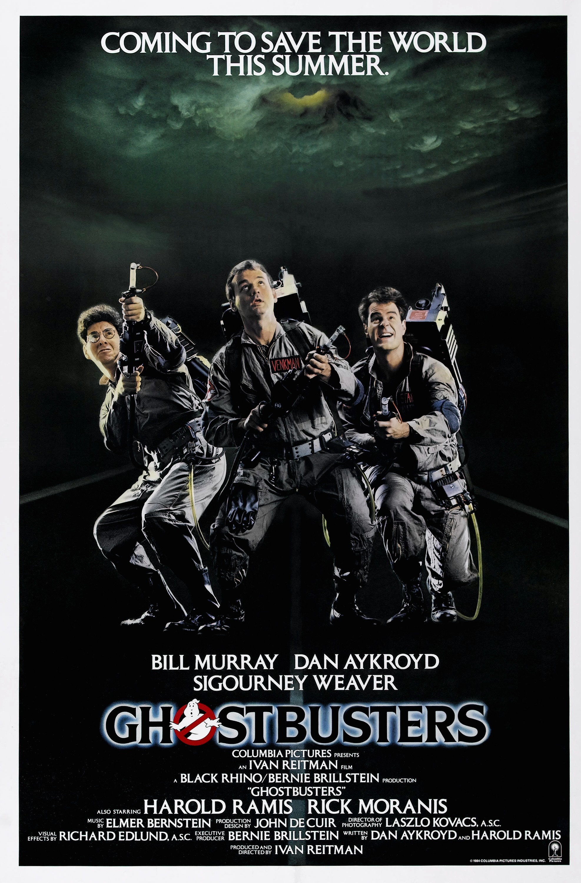 Mega Sized Movie Poster Image for Ghostbusters (#3 of 9)