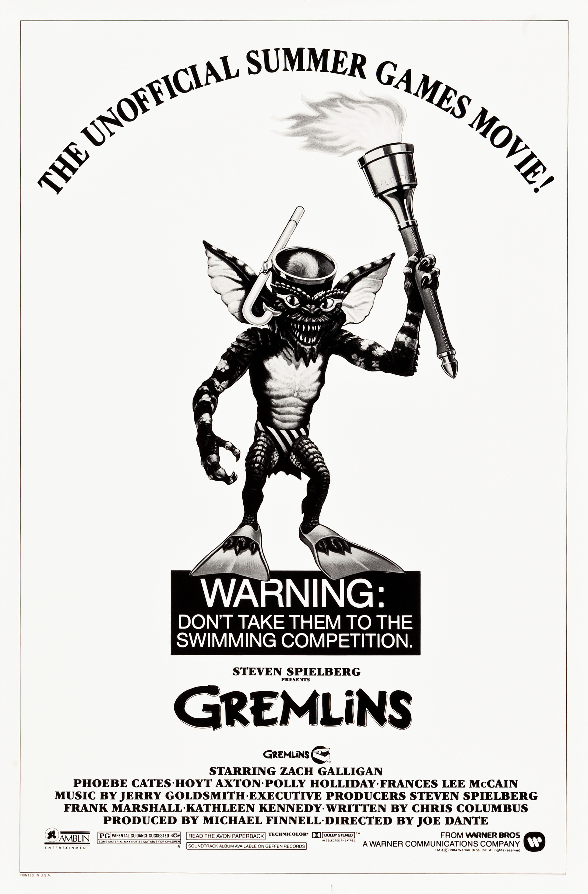 Mega Sized Movie Poster Image for Gremlins (#4 of 6)